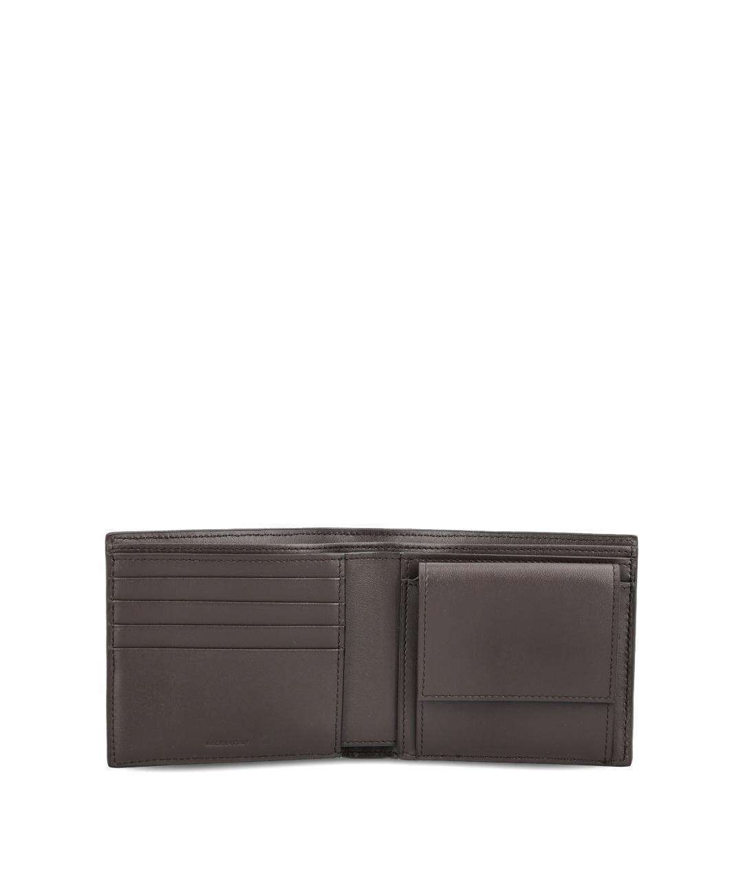 CELINE Серый кожаный кошелек, фото 3