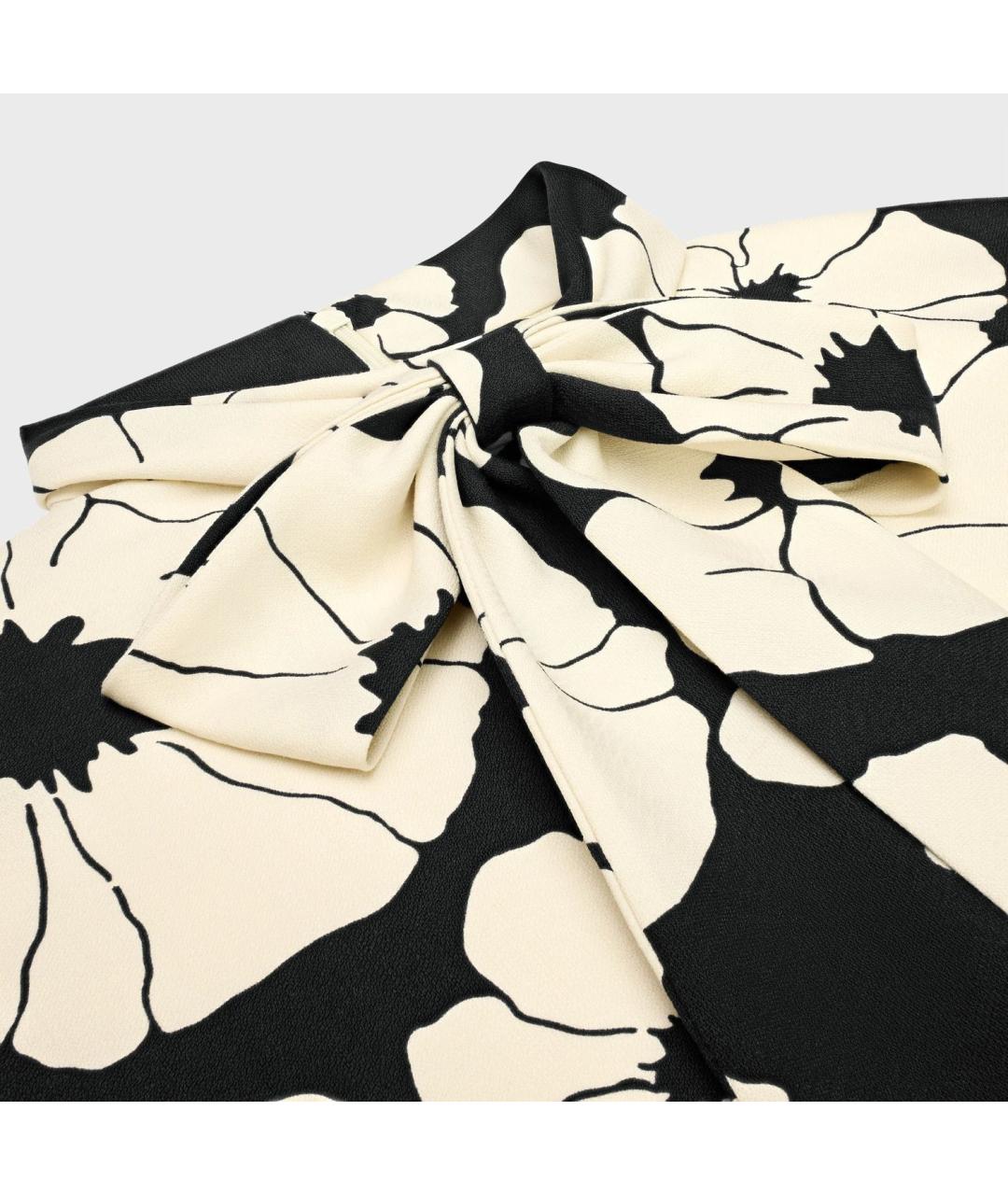 CELINE Мульти шерстяное коктейльное платье, фото 5