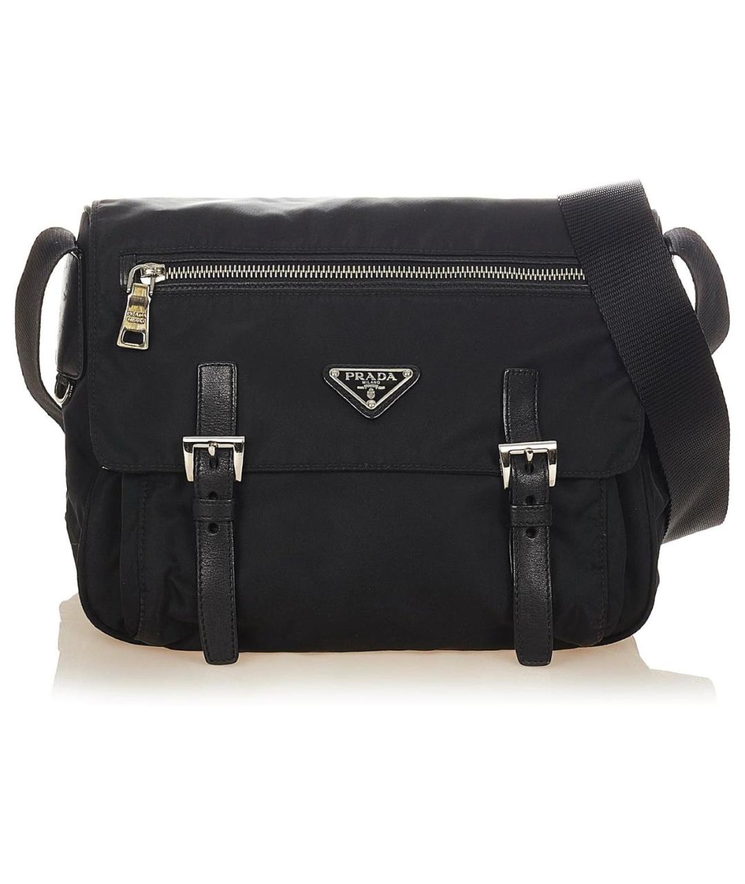 PRADA Черная сумка через плечо, фото 7