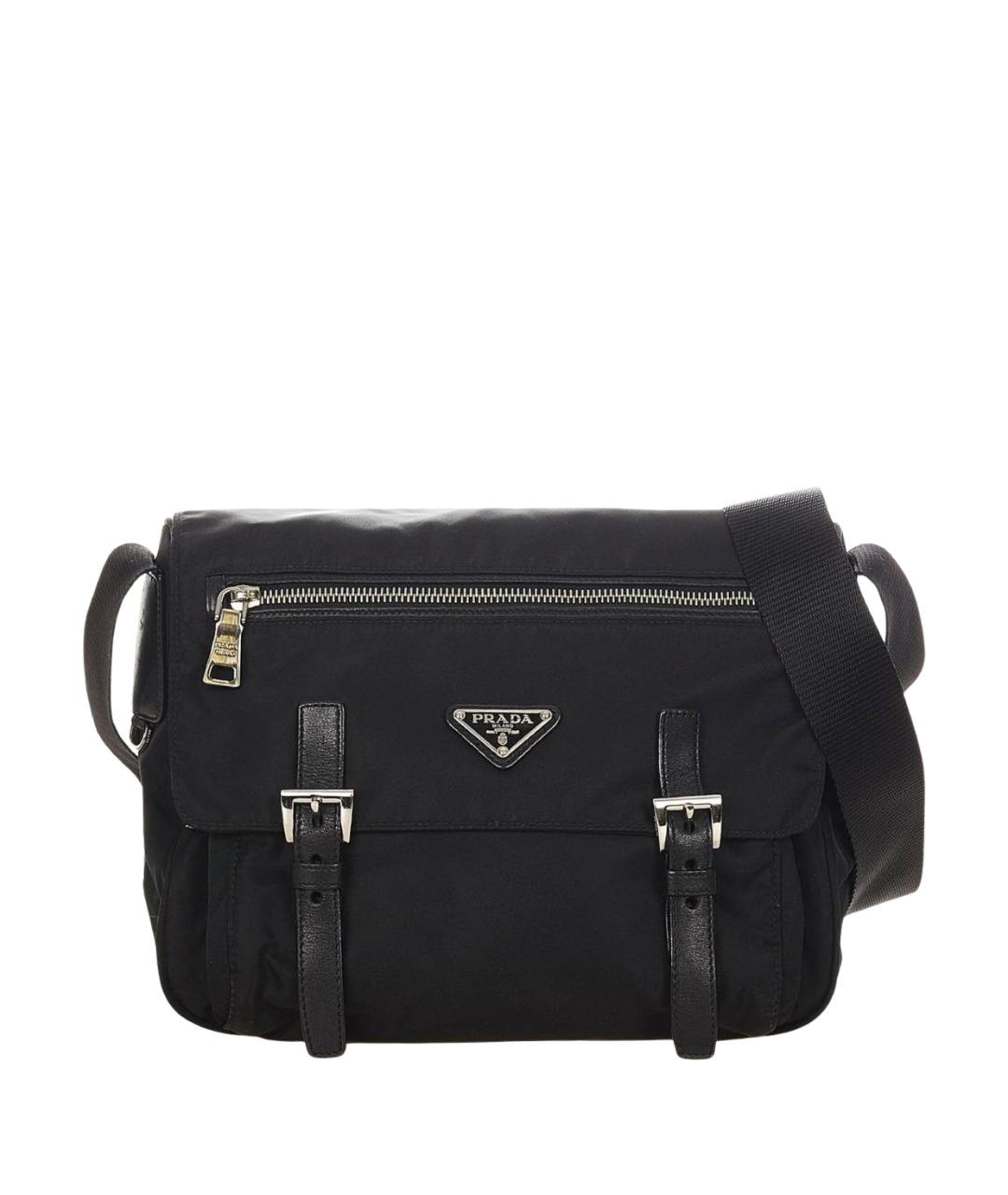 PRADA Черная сумка через плечо, фото 1