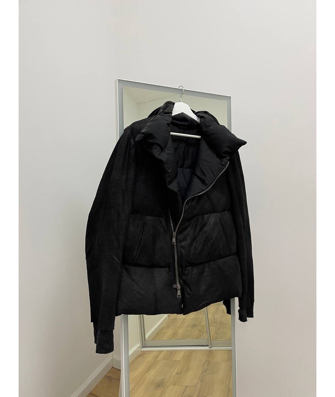 10SEI0OTTO Черный пуховик, фото 2