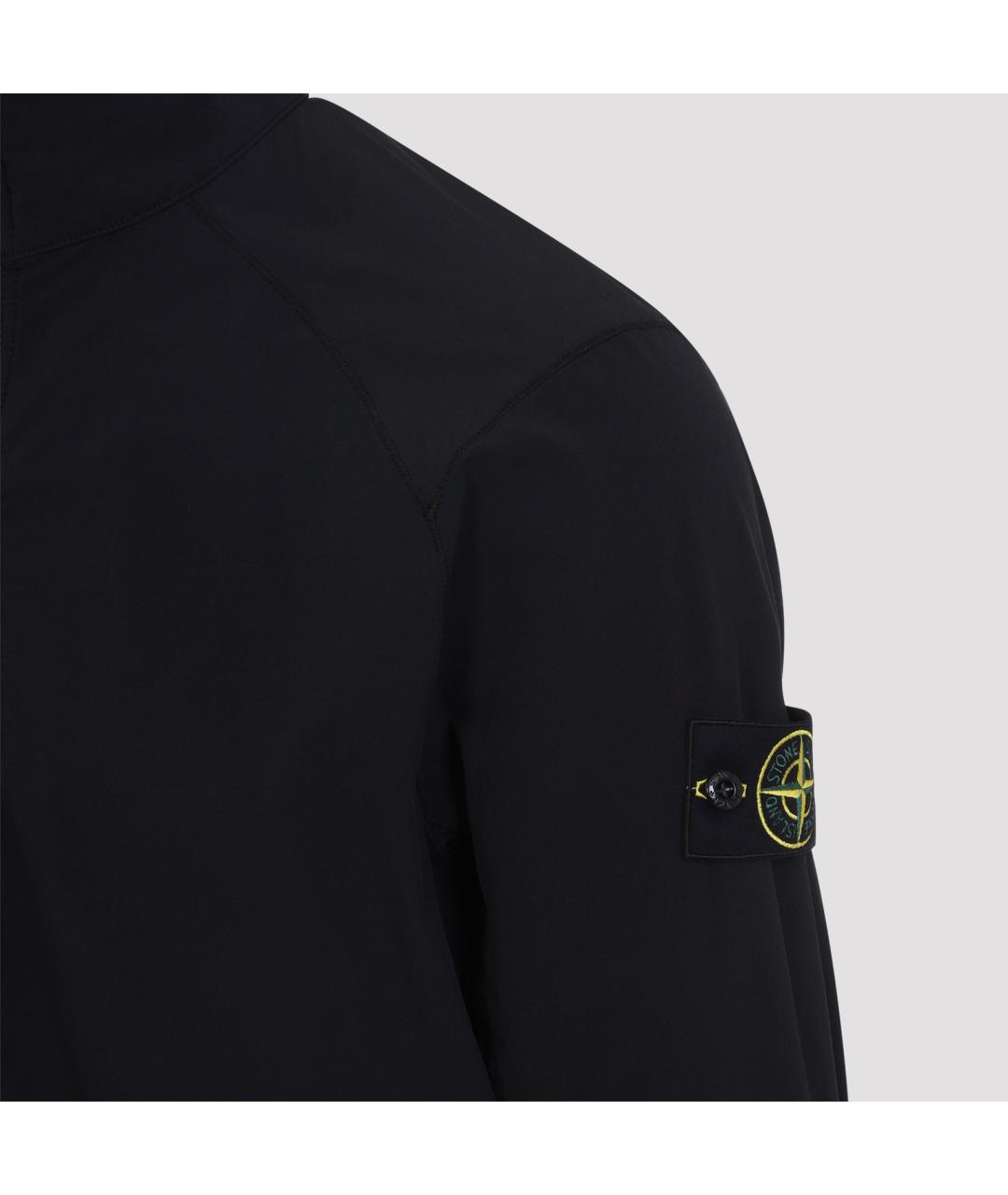 STONE ISLAND Черная кэжуал рубашка, фото 5