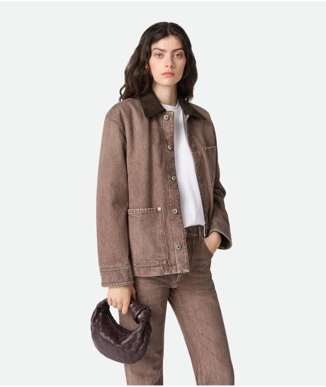 BOTTEGA VENETA Кожаная сумка с короткими ручками, фото 2