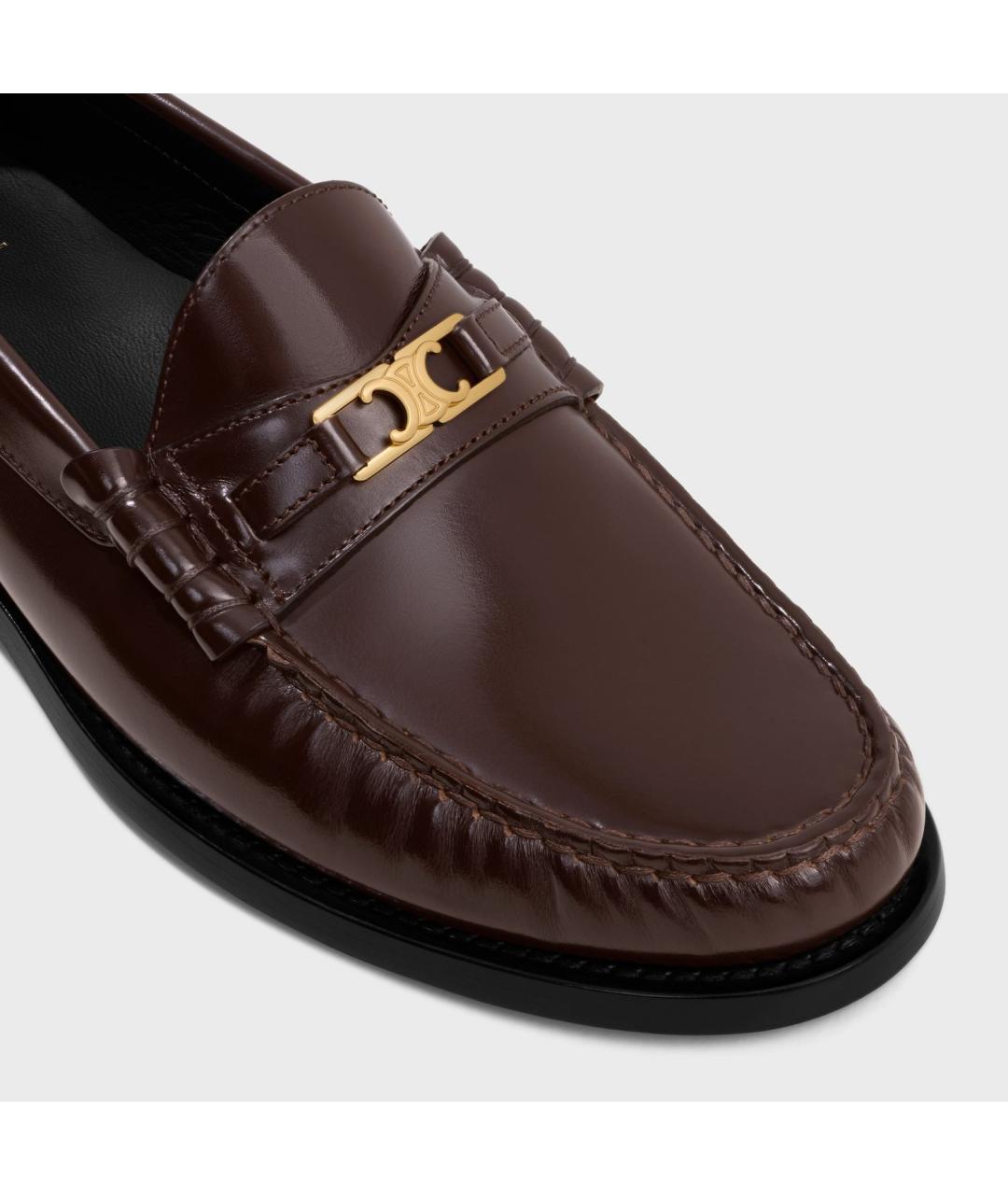 CELINE Кожаные лоферы, фото 4