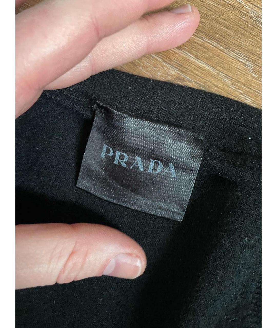 PRADA Хаки шерстяной джемпер / свитер, фото 4