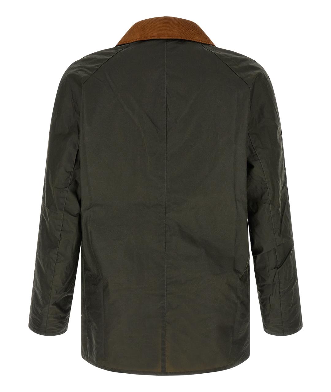 BARBOUR Зеленая хлопковая куртка, фото 3