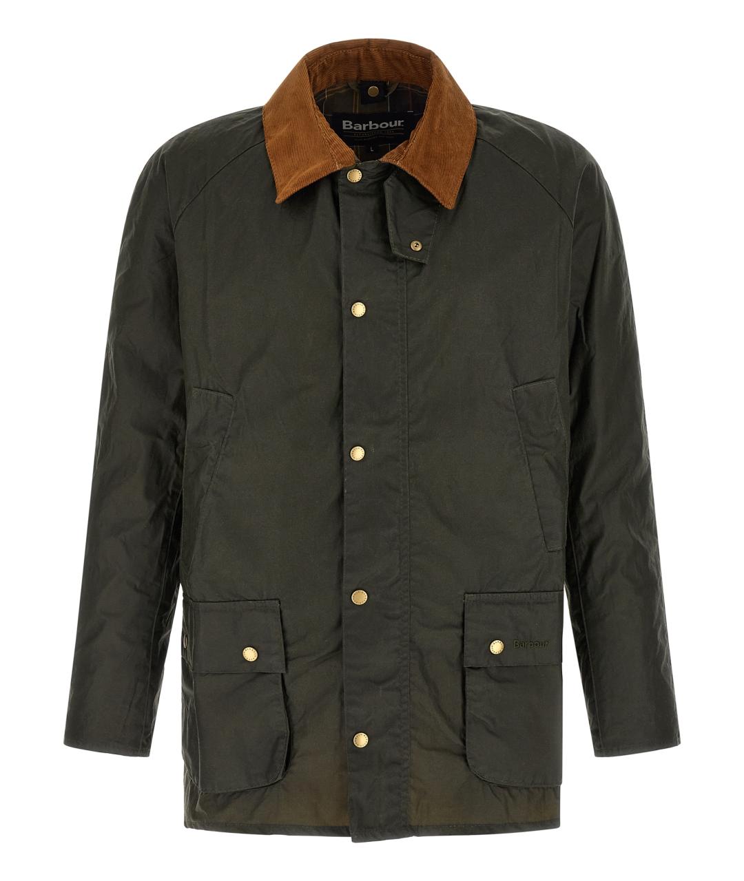 BARBOUR Зеленая хлопковая куртка, фото 1