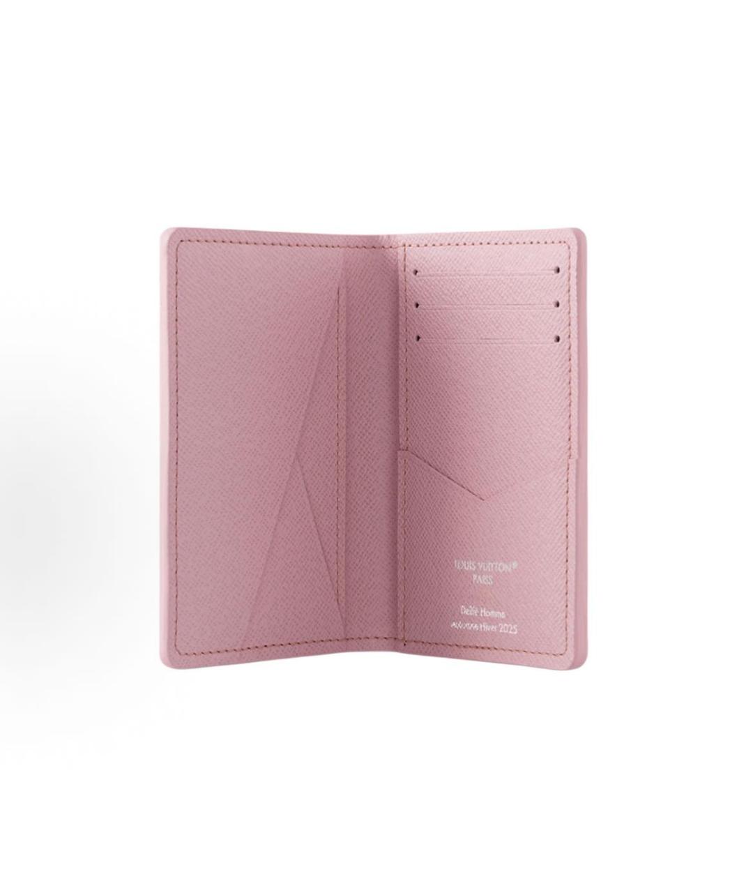 LOUIS VUITTON Розовый кардхолдер, фото 4