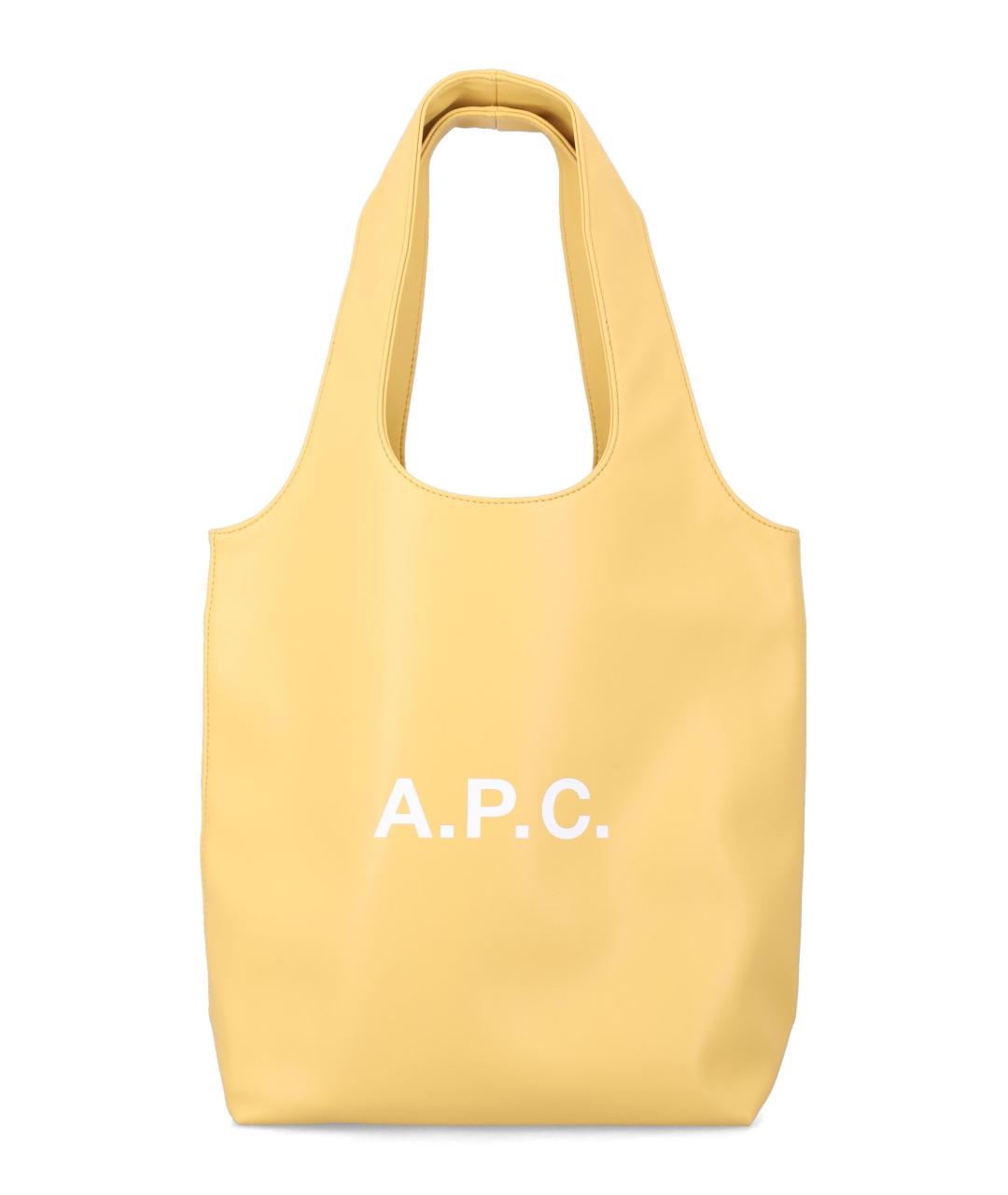 A.P.C. Бежевая сумка тоут из искусственной кожи, фото 1