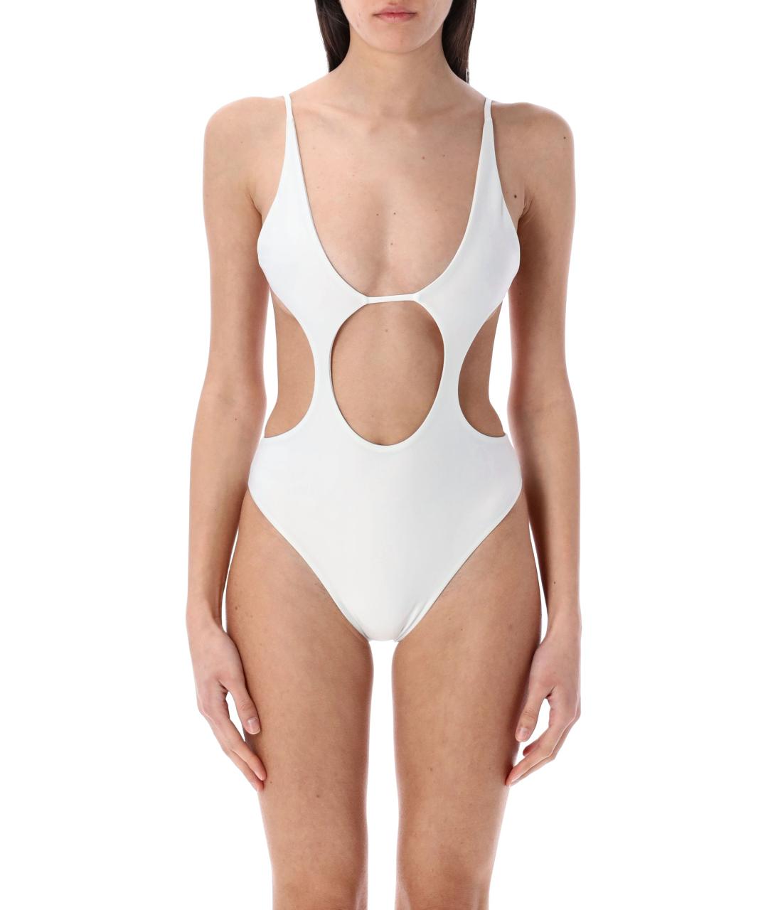 SWIM BY DI Белый полиамидовый купальник, фото 4