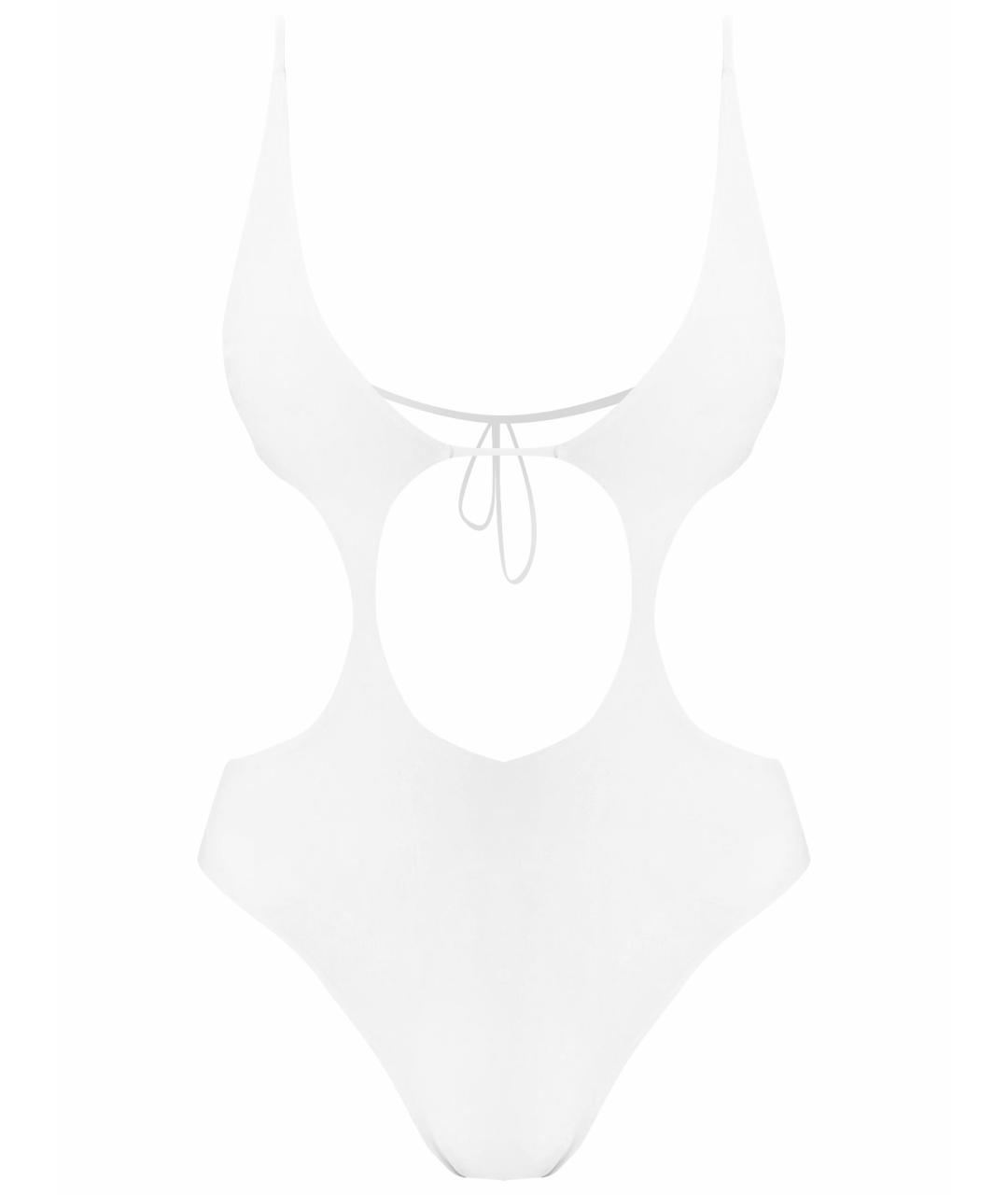 SWIM BY DI Белый полиамидовый купальник, фото 1