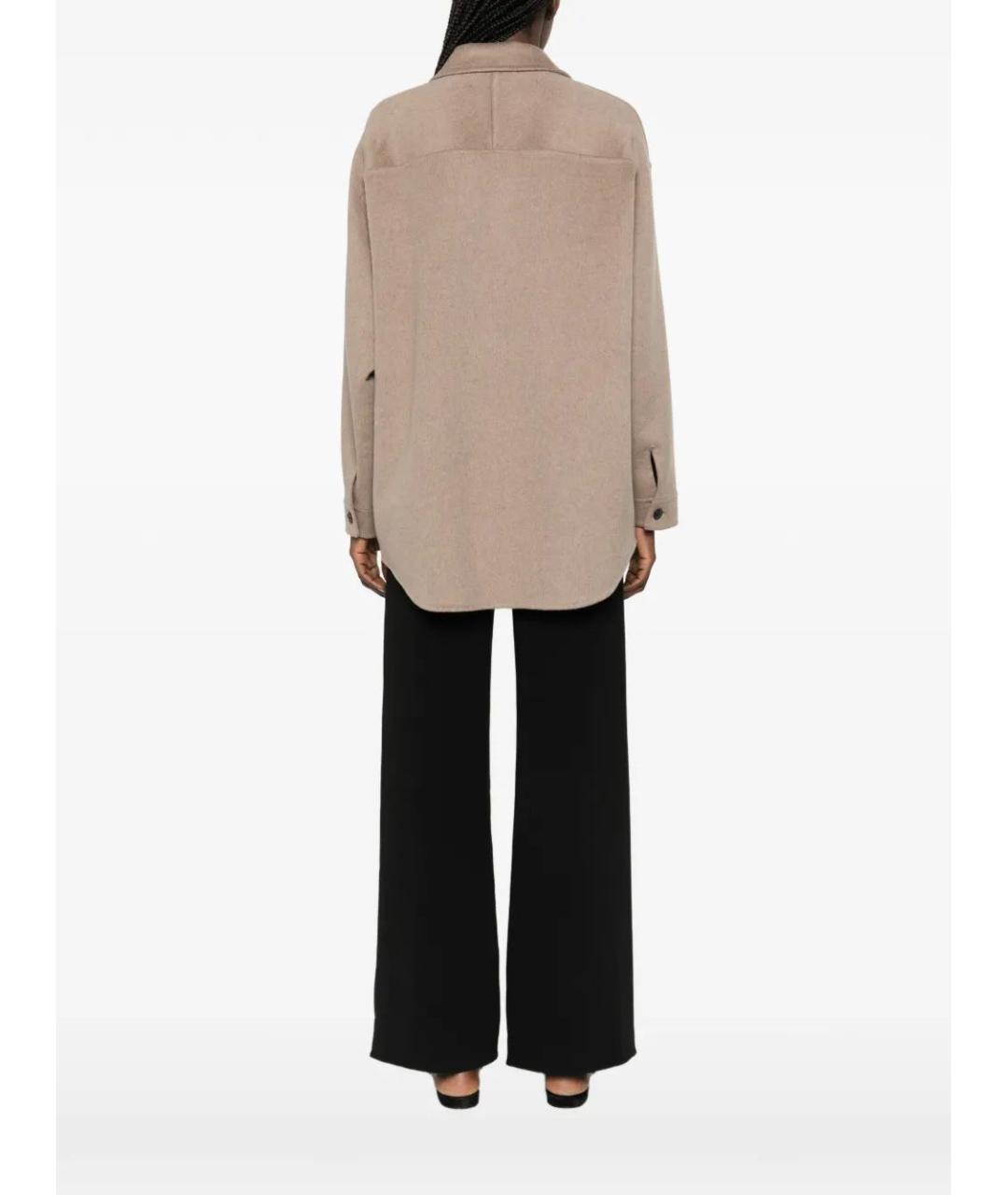 THE ROW Бежевая кашемировая куртка, фото 4