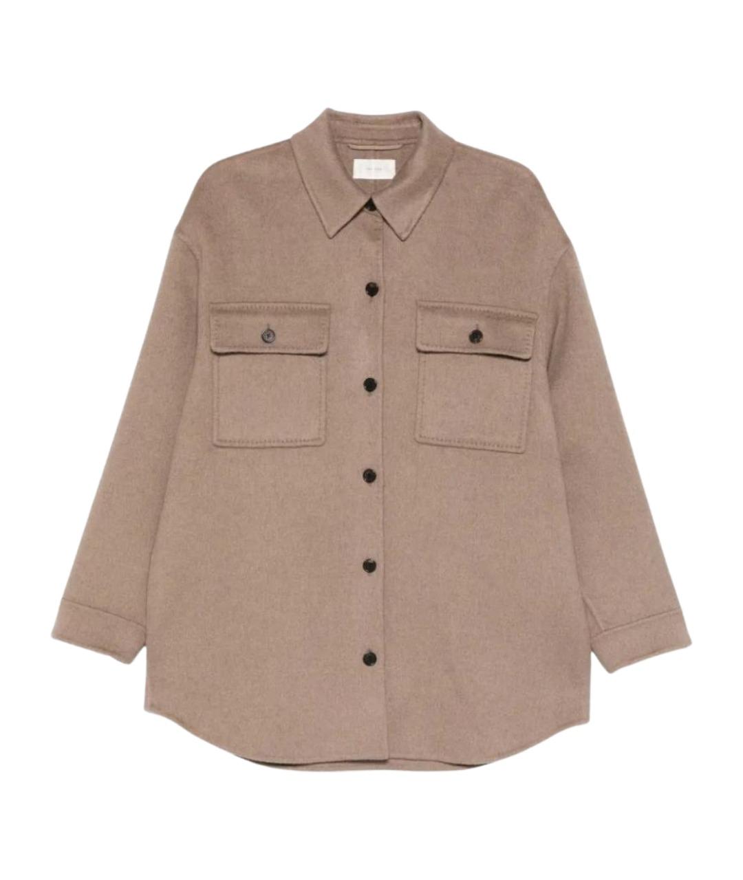 THE ROW Бежевая кашемировая куртка, фото 1