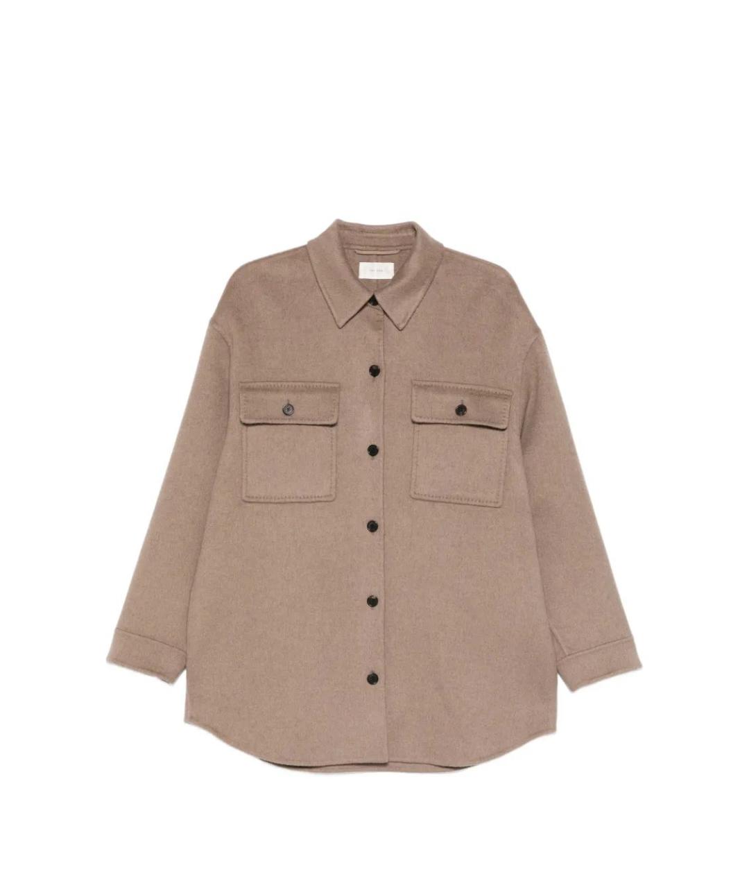 THE ROW Бежевая кашемировая куртка, фото 6