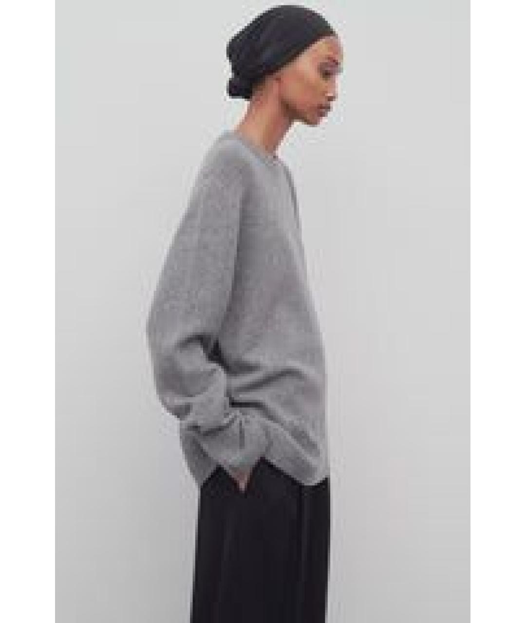 THE ROW Серый шерстяной джемпер / свитер, фото 2