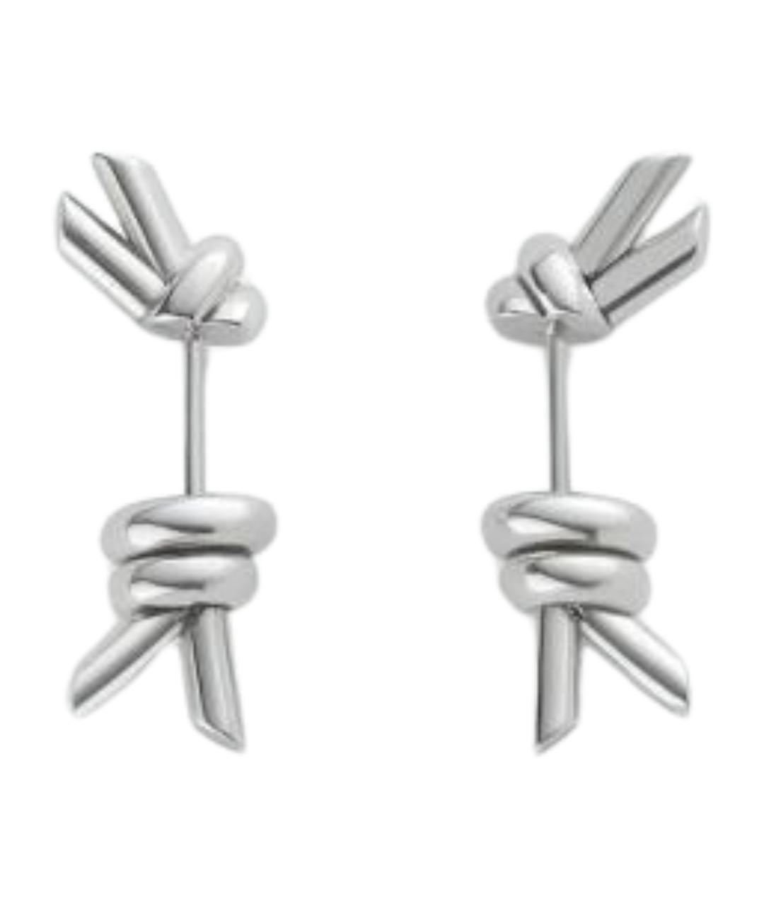 BOTTEGA VENETA Серебряные серьги, фото 1