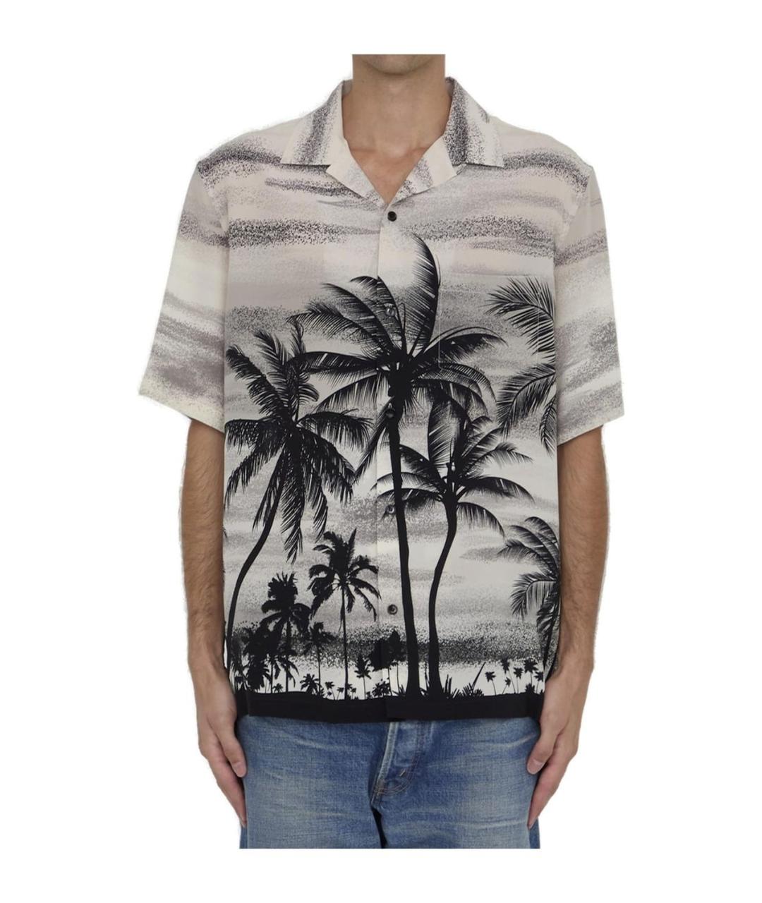 CELINE Мульти шелковая кэжуал рубашка, фото 1