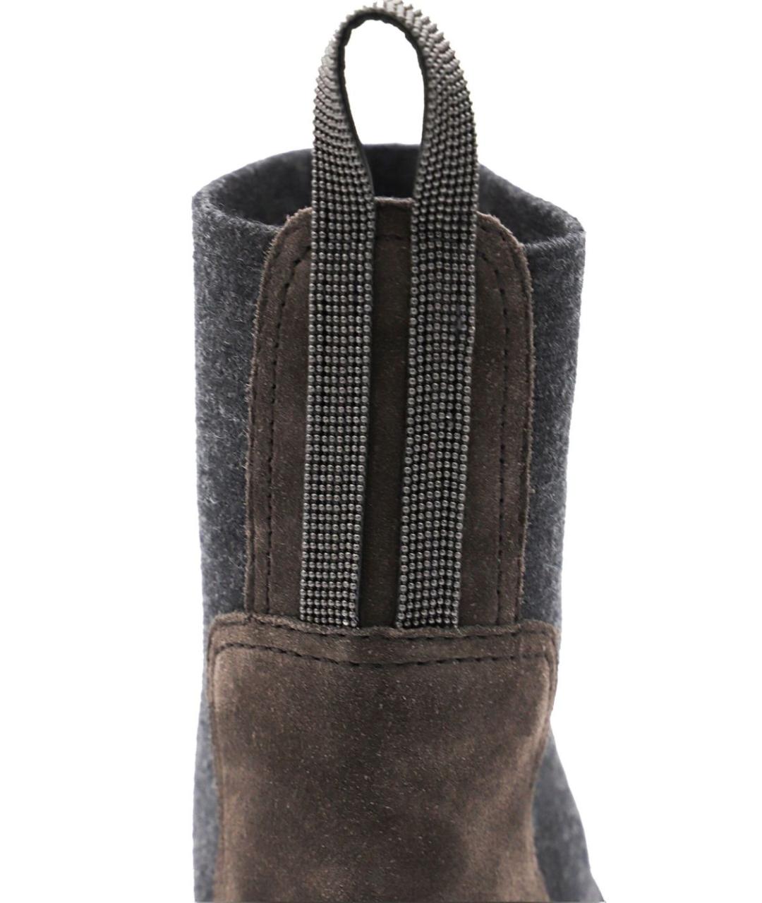 BRUNELLO CUCINELLI Кожаные ботинки, фото 3