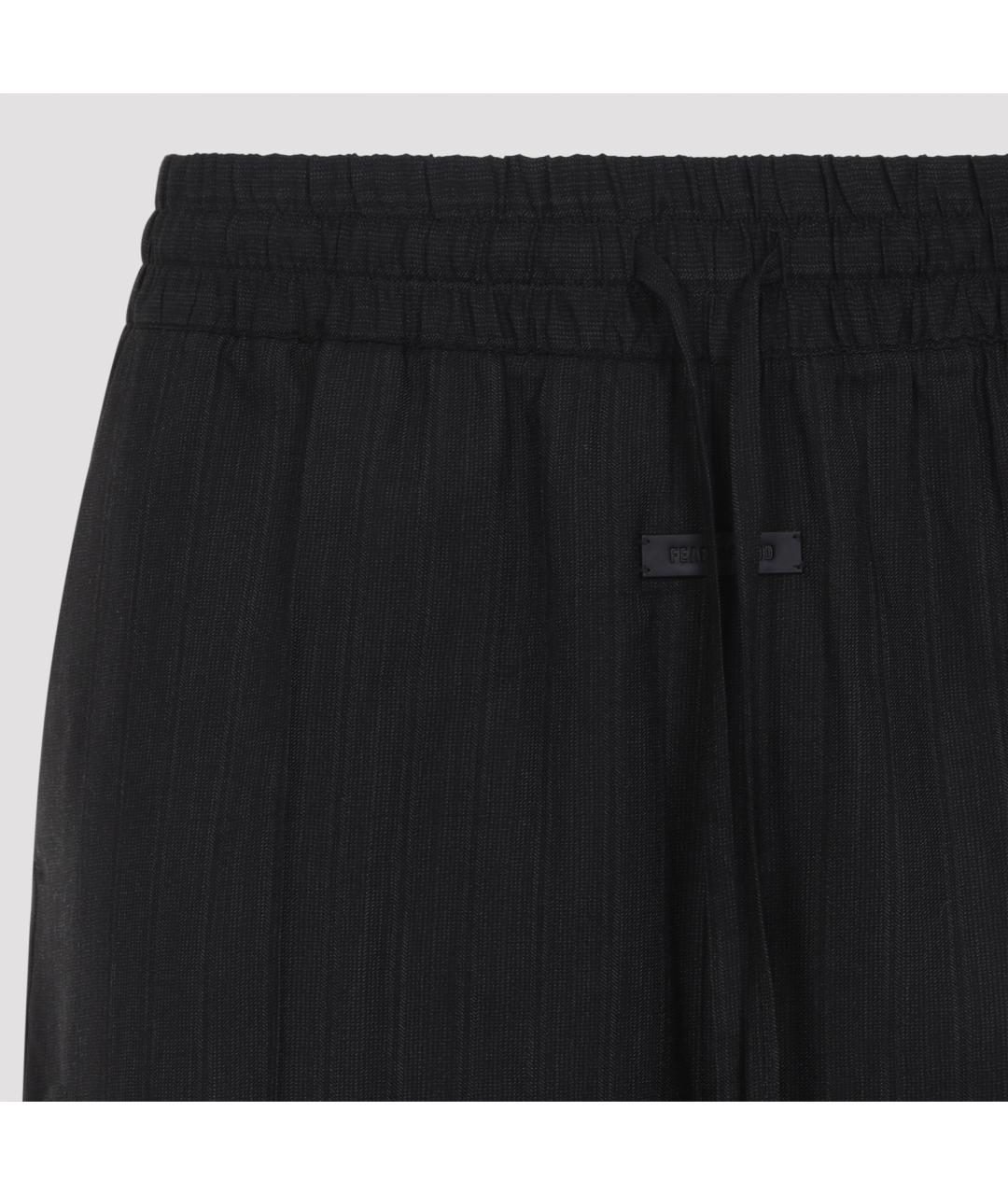 FEAR OF GOD Черные шерстяные повседневные брюки, фото 4