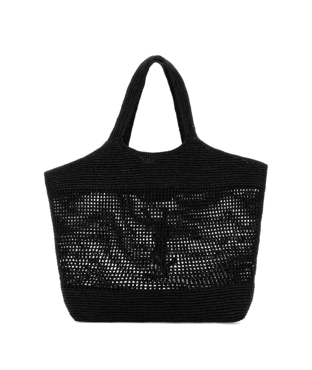 SAINT LAURENT Черная сумка тоут, фото 2