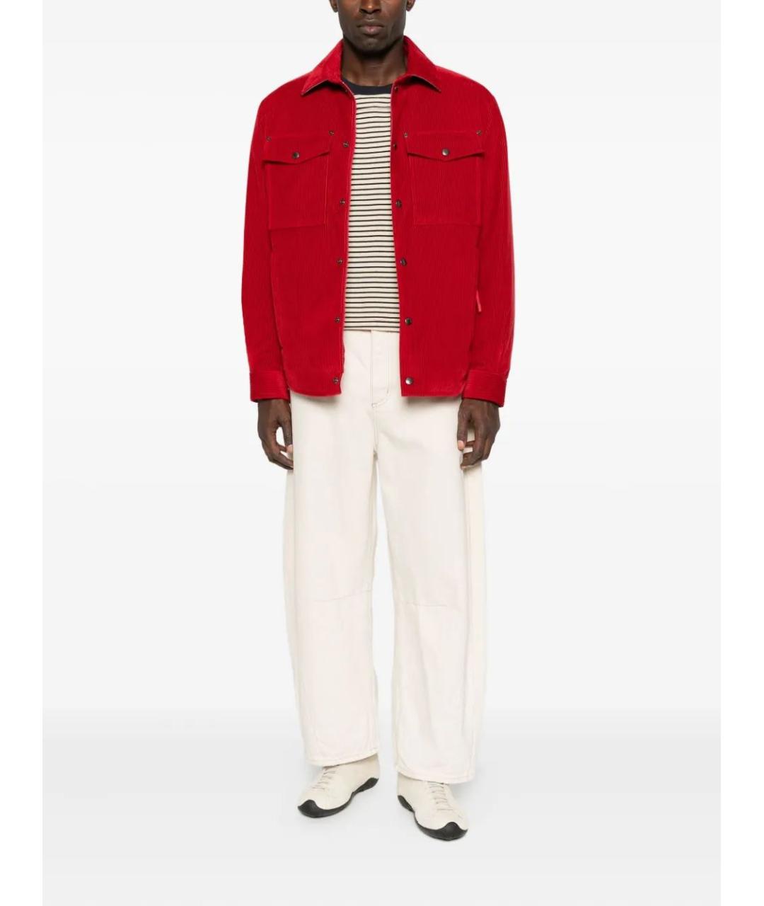 MONCLER Красная куртка, фото 2