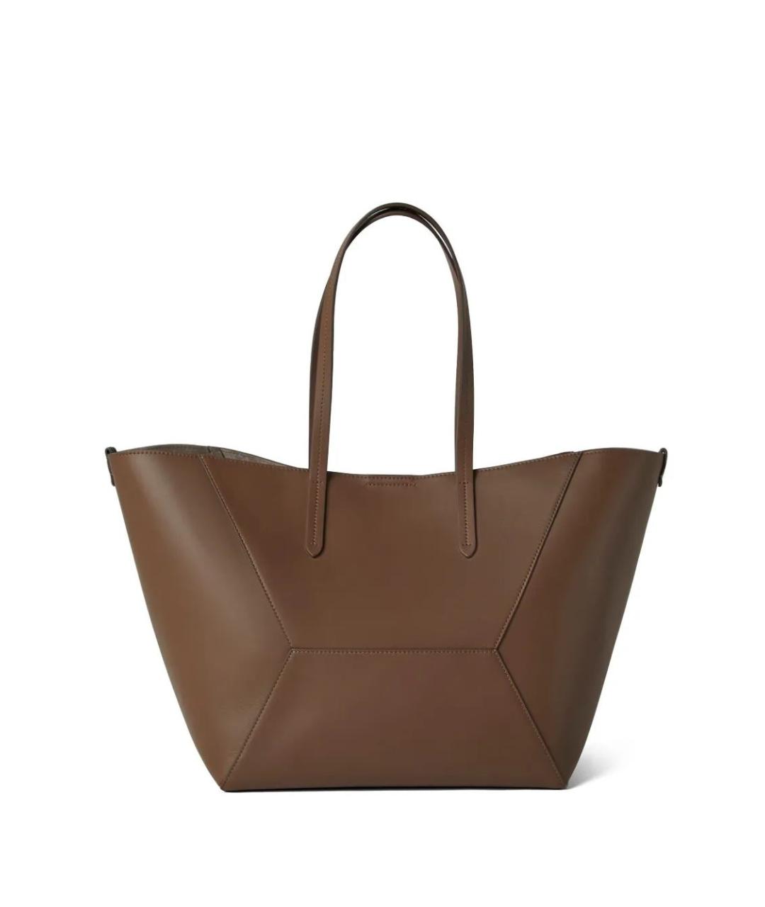 BRUNELLO CUCINELLI Кожаная сумка тоут, фото 3