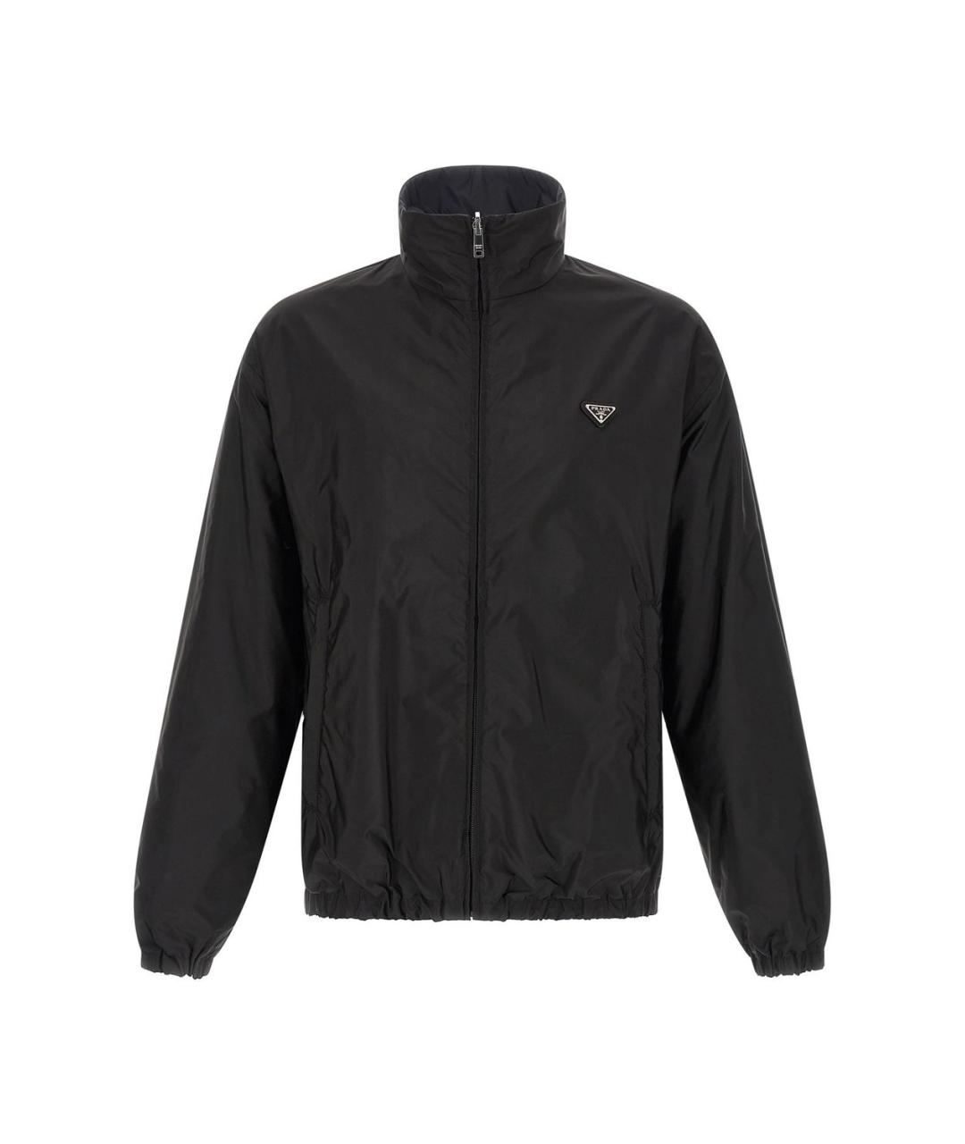 PRADA Черная полиамидовая куртка, фото 1