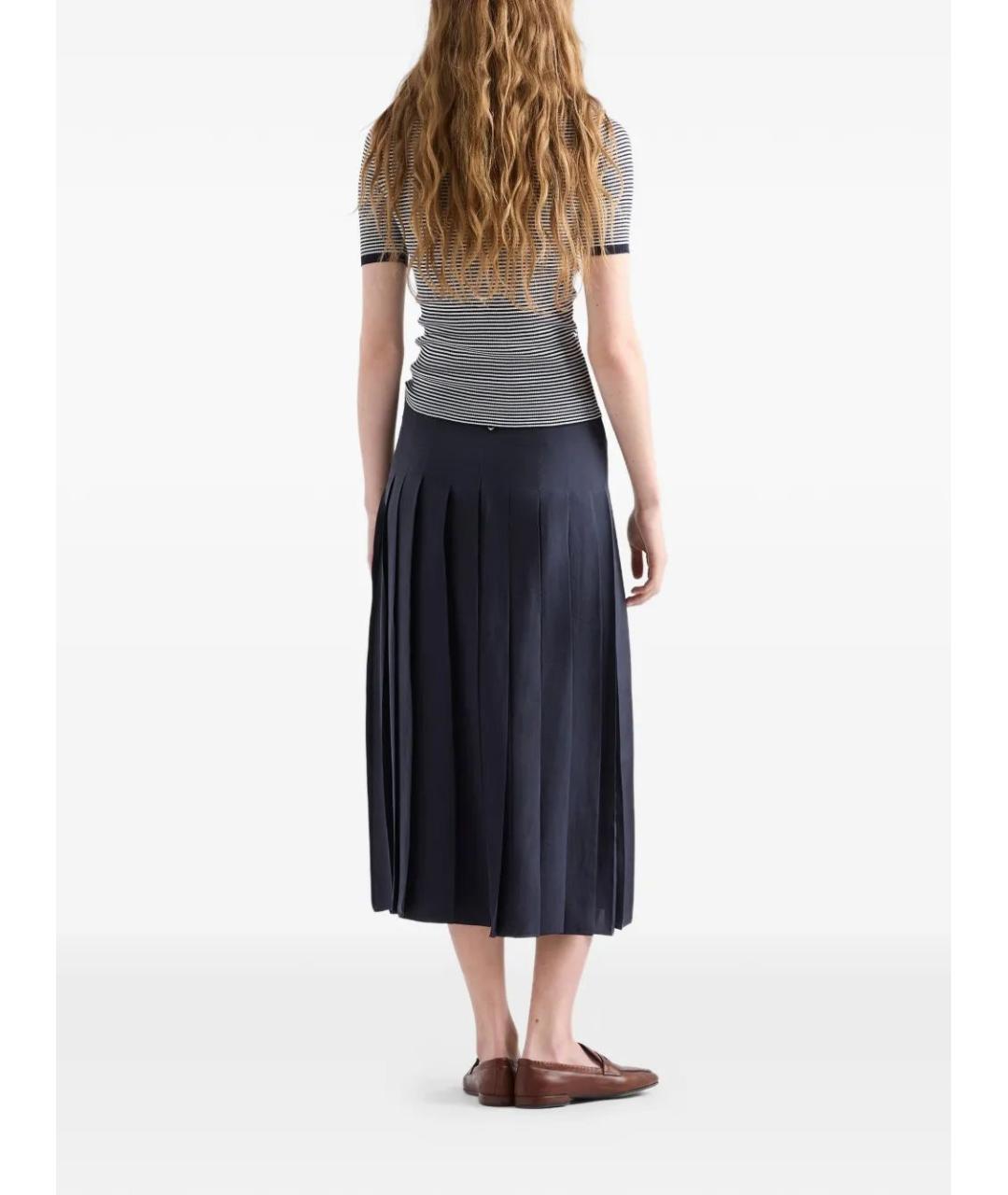 PRADA Мульти шелковая футболка, фото 3