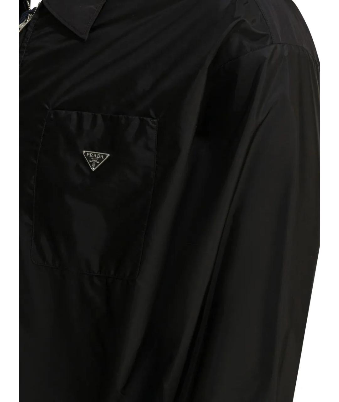 PRADA Черная кэжуал рубашка, фото 3