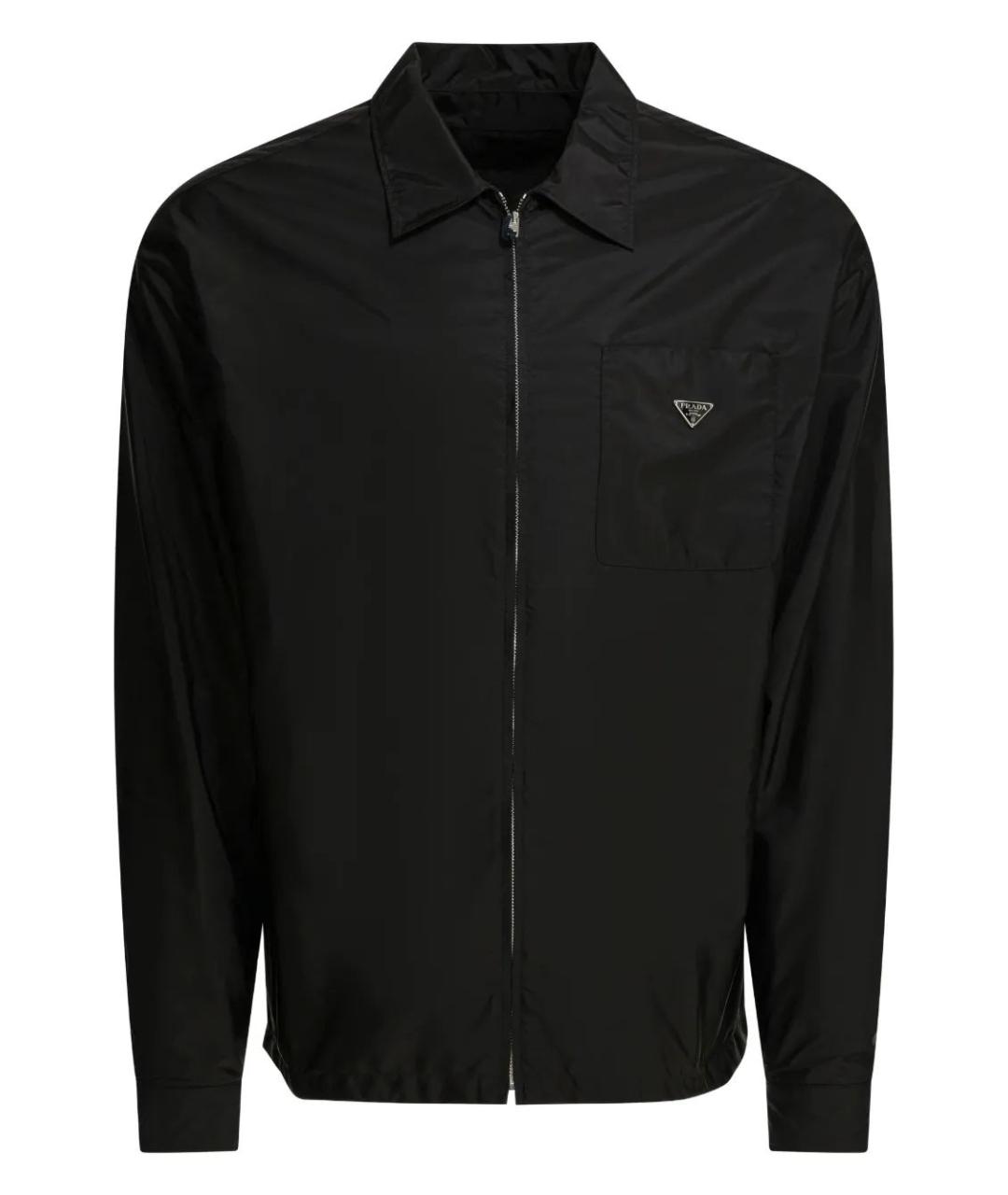 PRADA Черная кэжуал рубашка, фото 1