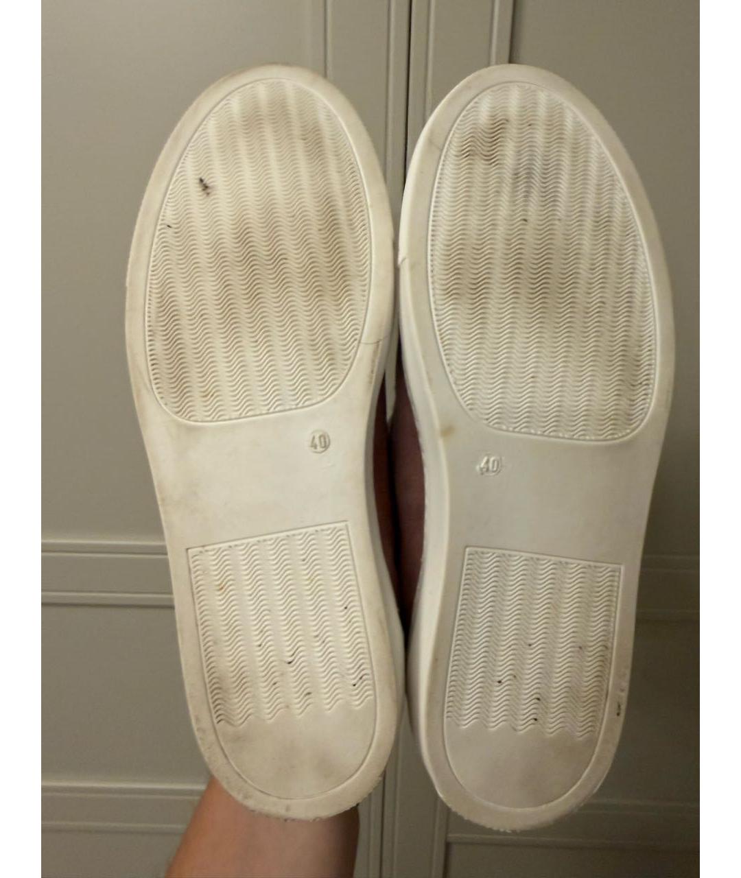 Principe di Bologna Розовые замшевые кеды, фото 5