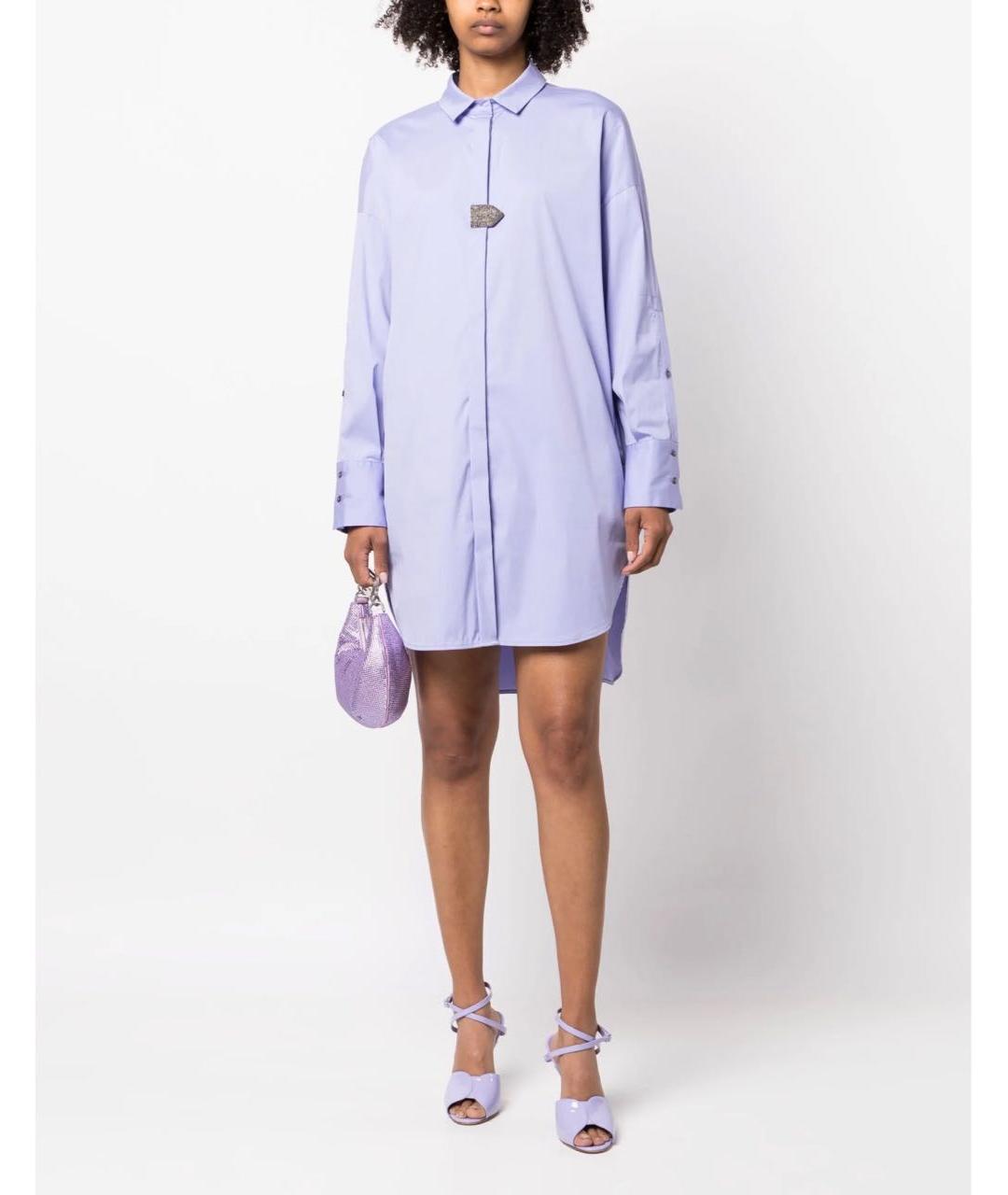 FABIANA FILIPPI Фиолетовое повседневное платье, фото 2