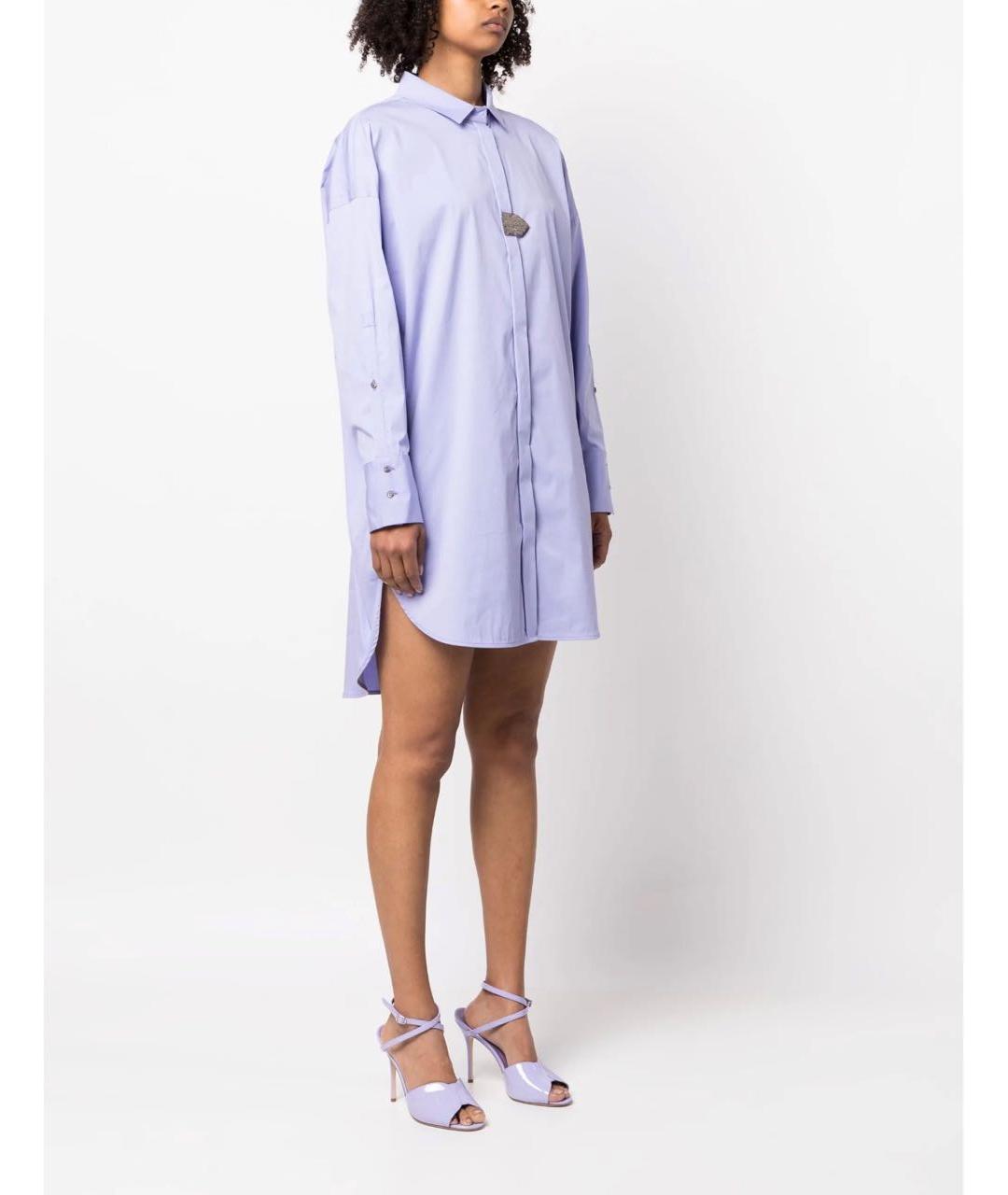 FABIANA FILIPPI Фиолетовое повседневное платье, фото 3