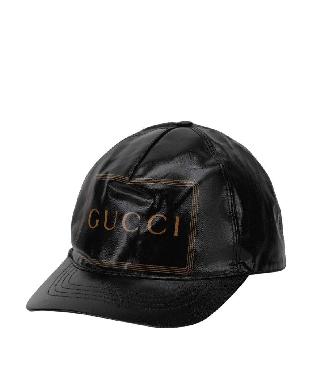 GUCCI Черная кепка, фото 1