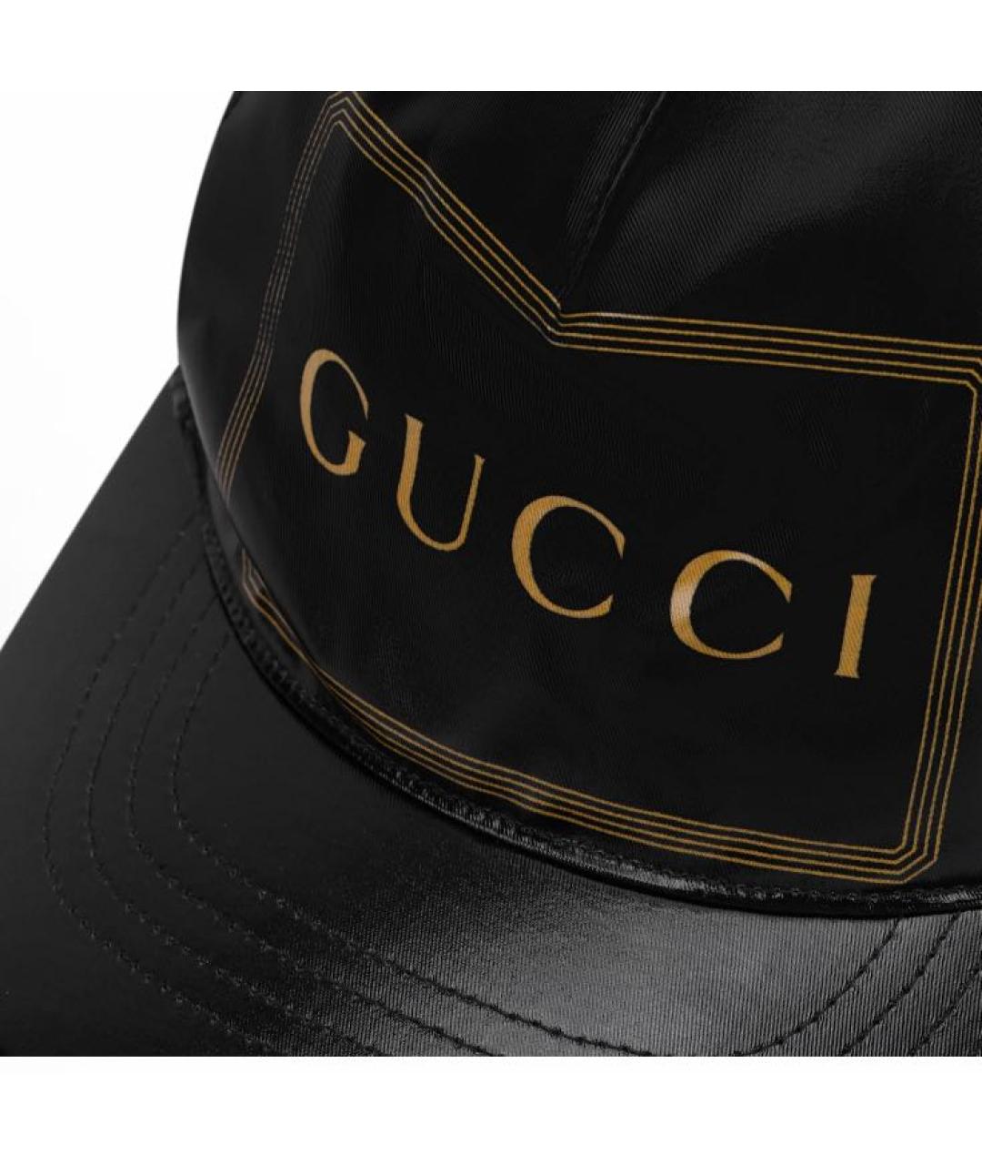 GUCCI Черная кепка, фото 5