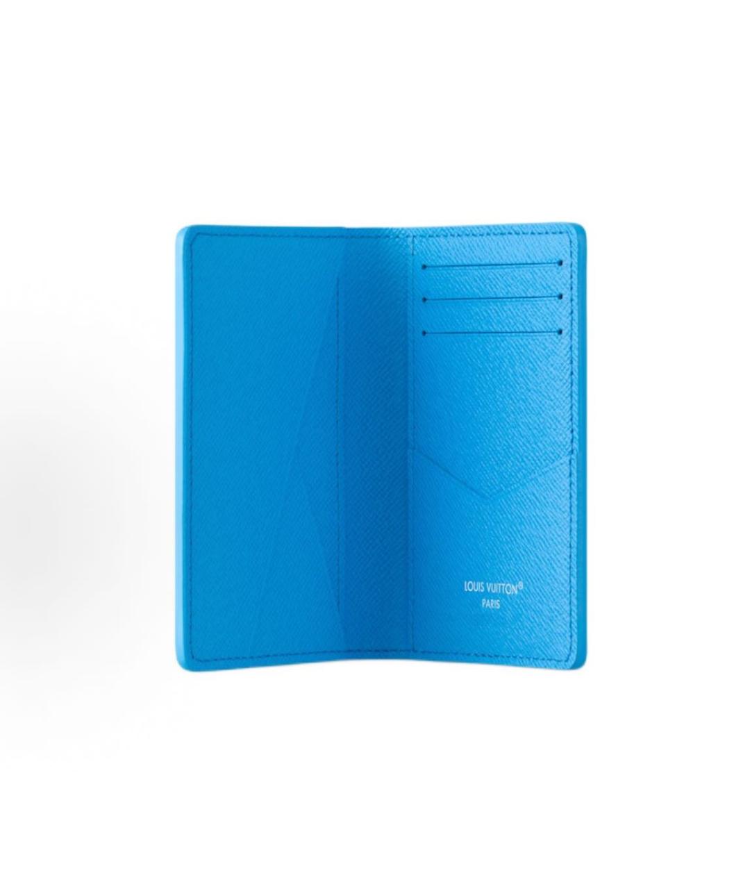 LOUIS VUITTON Синий кардхолдер, фото 4