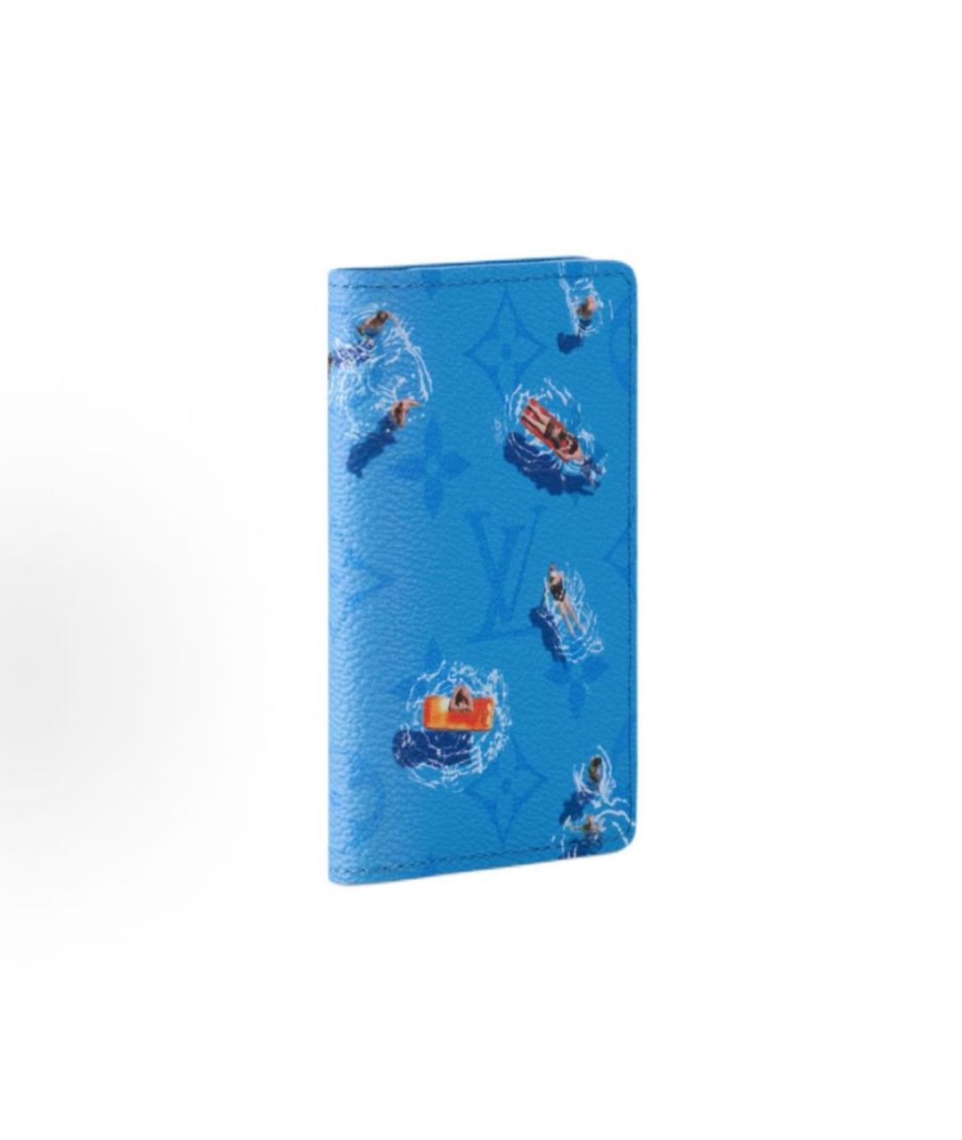 LOUIS VUITTON Синий кардхолдер, фото 2