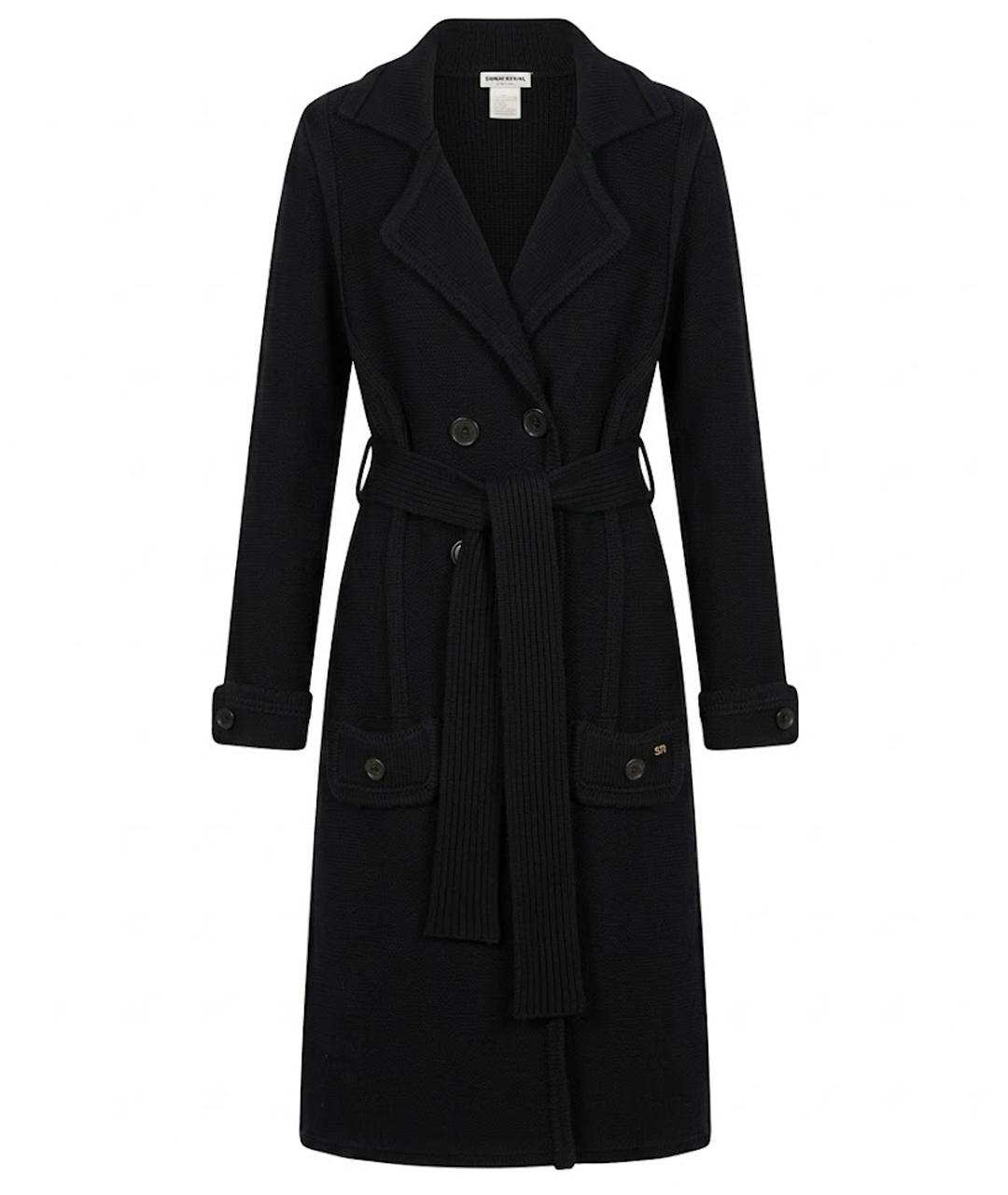 SONIA RYKIEL Черный шерстяной кардиган, фото 1