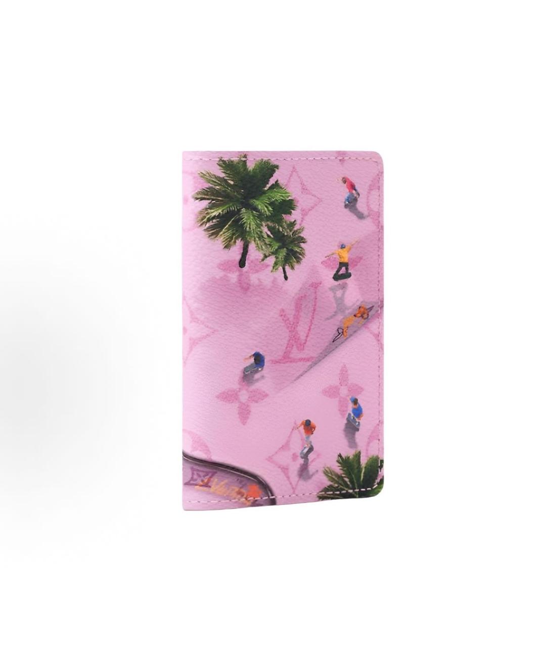 LOUIS VUITTON Розовый кардхолдер, фото 2