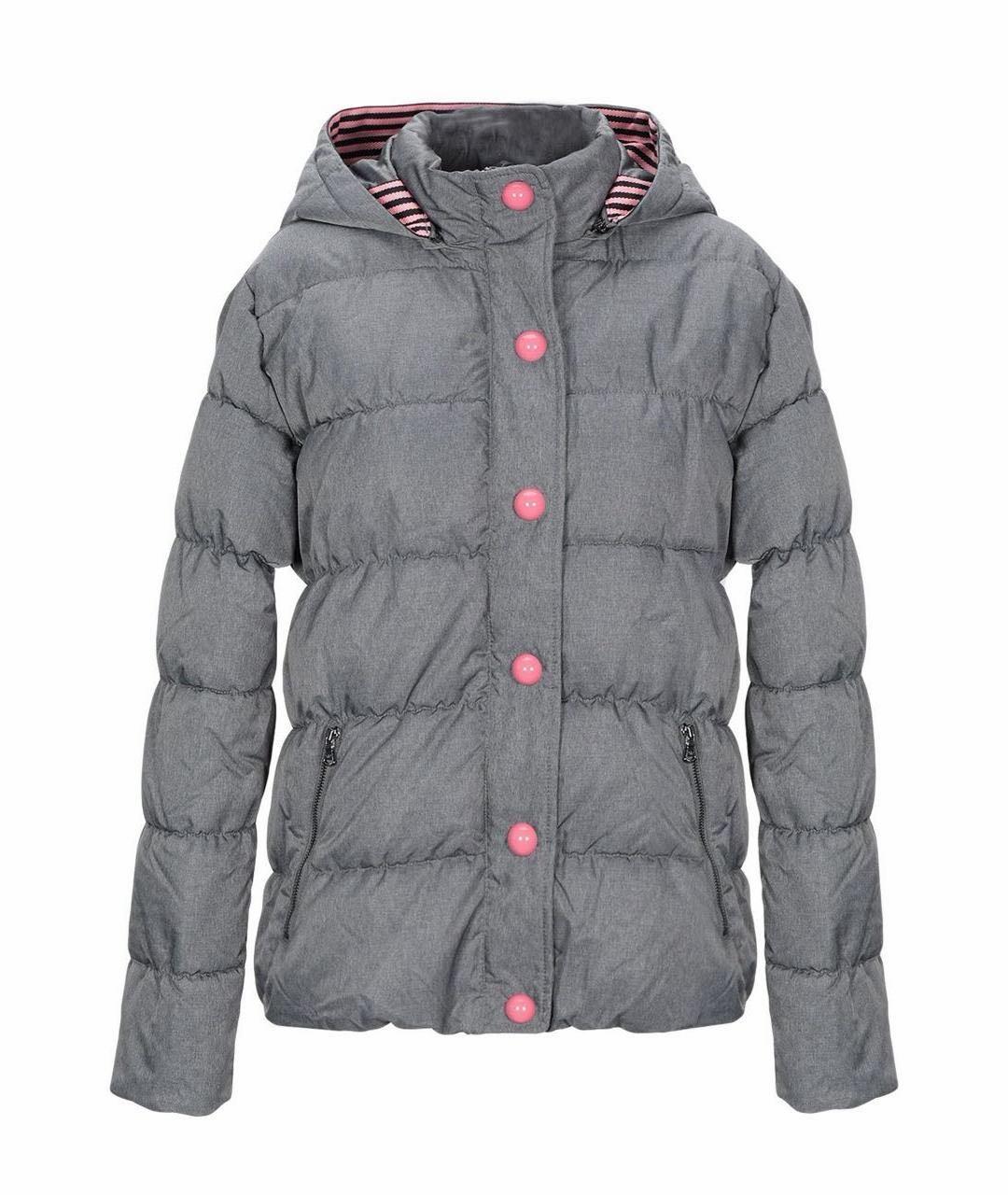 EMPORIO ARMANI Антрацитовая полиэстеровая куртка, фото 9