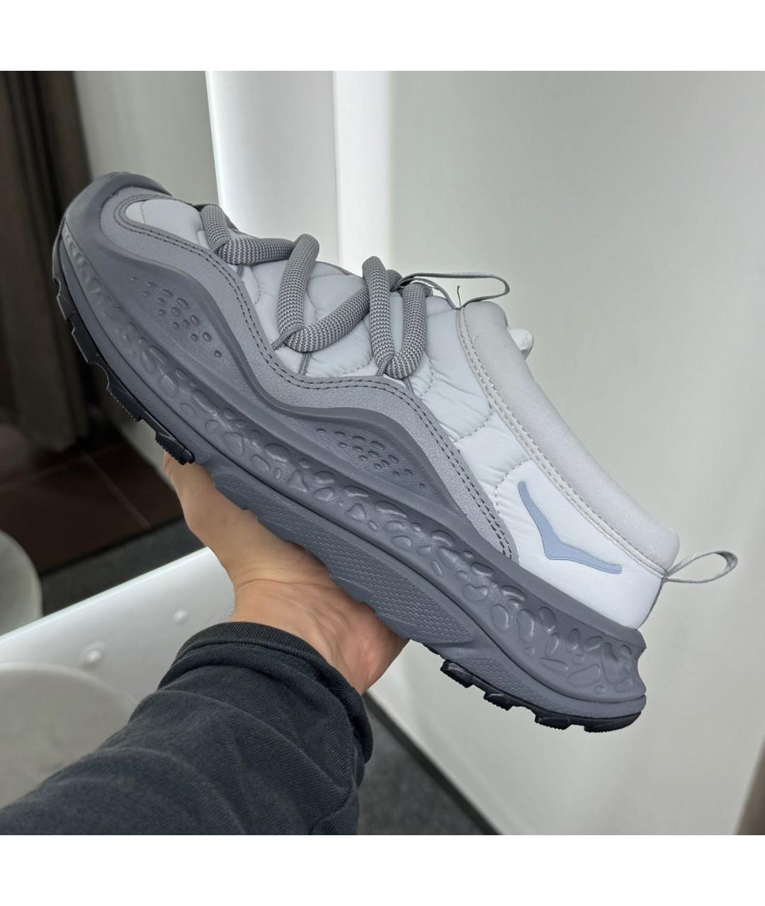 HOKA Серые низкие кроссовки / кеды, фото 2