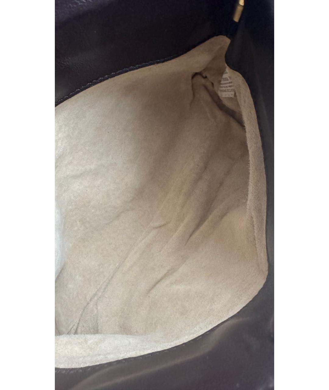 BOTTEGA VENETA Коричневая кожаная сумка через плечо, фото 7