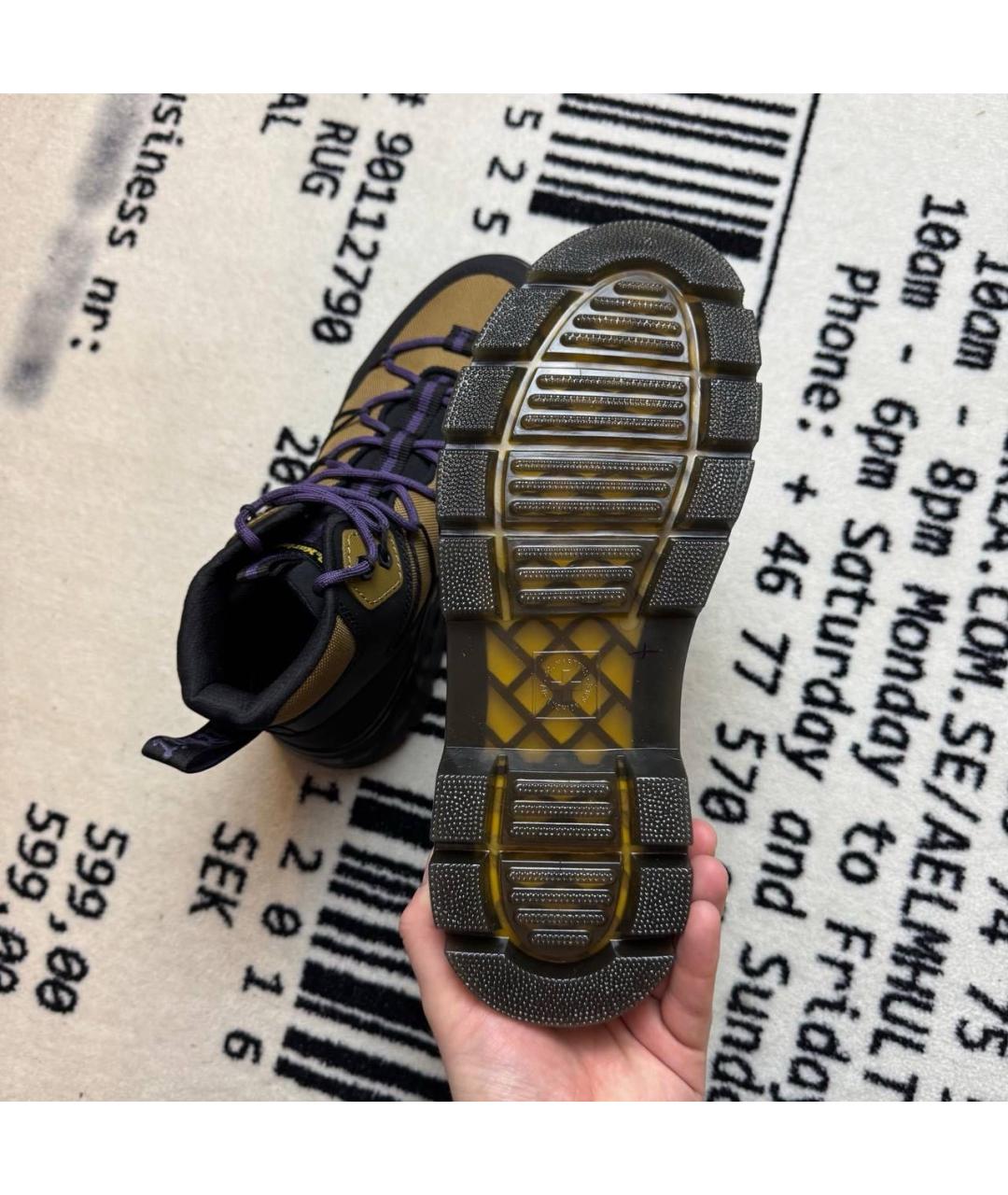 DR. MARTENS Коричневые высокие ботинки, фото 5