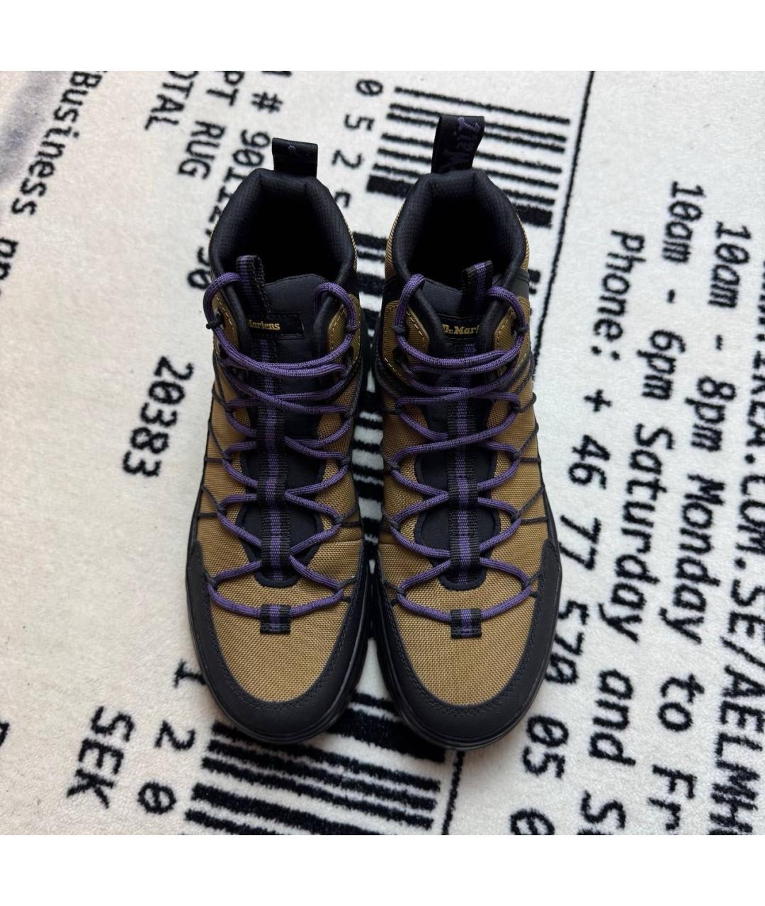 DR. MARTENS Коричневые высокие ботинки, фото 2