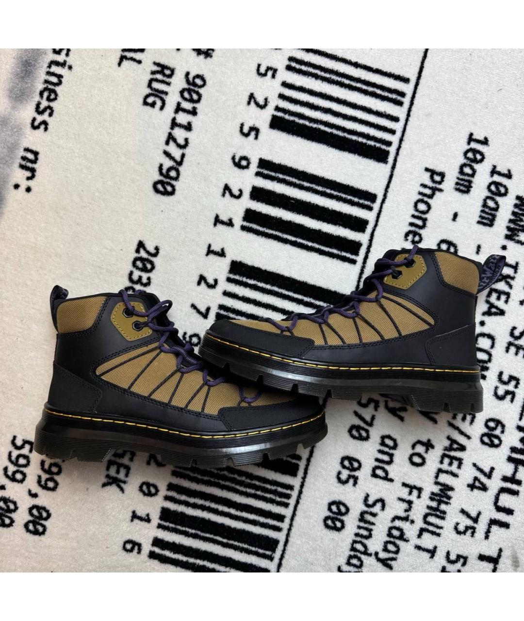 DR. MARTENS Коричневые высокие ботинки, фото 6