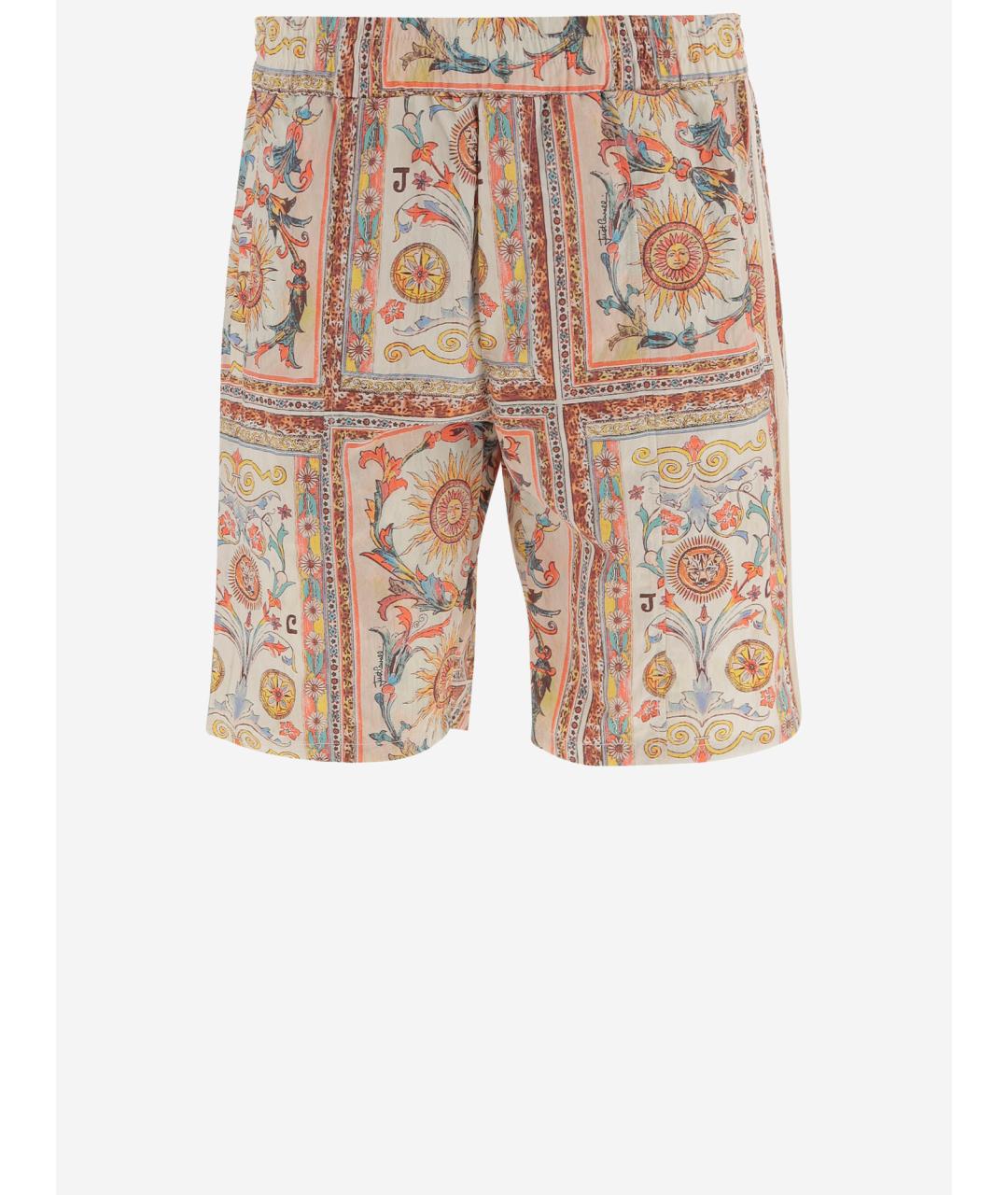 JUST CAVALLI Мульти полиамидовые шорты, фото 4