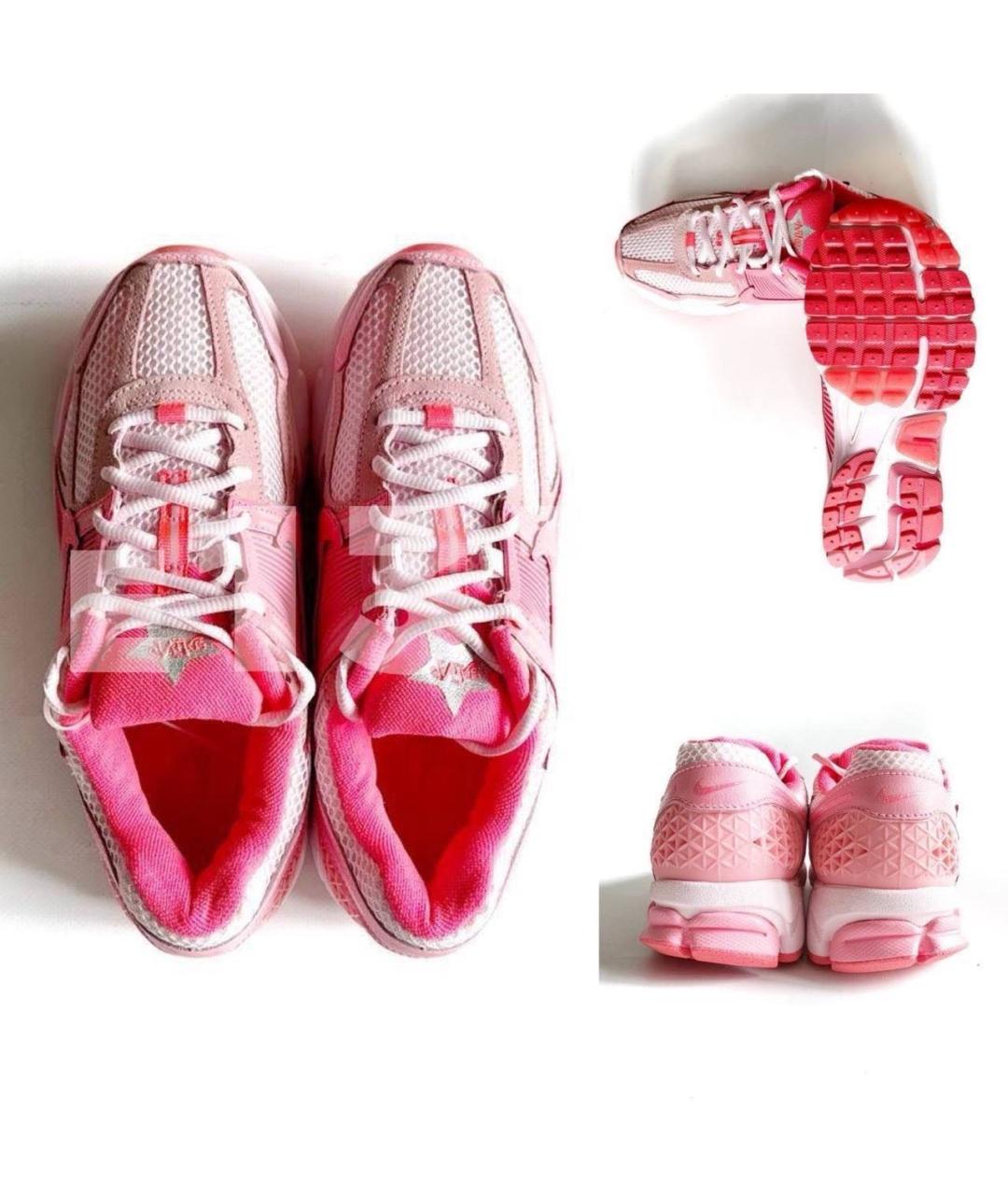 NIKE Розовые текстильные кроссовки, фото 3