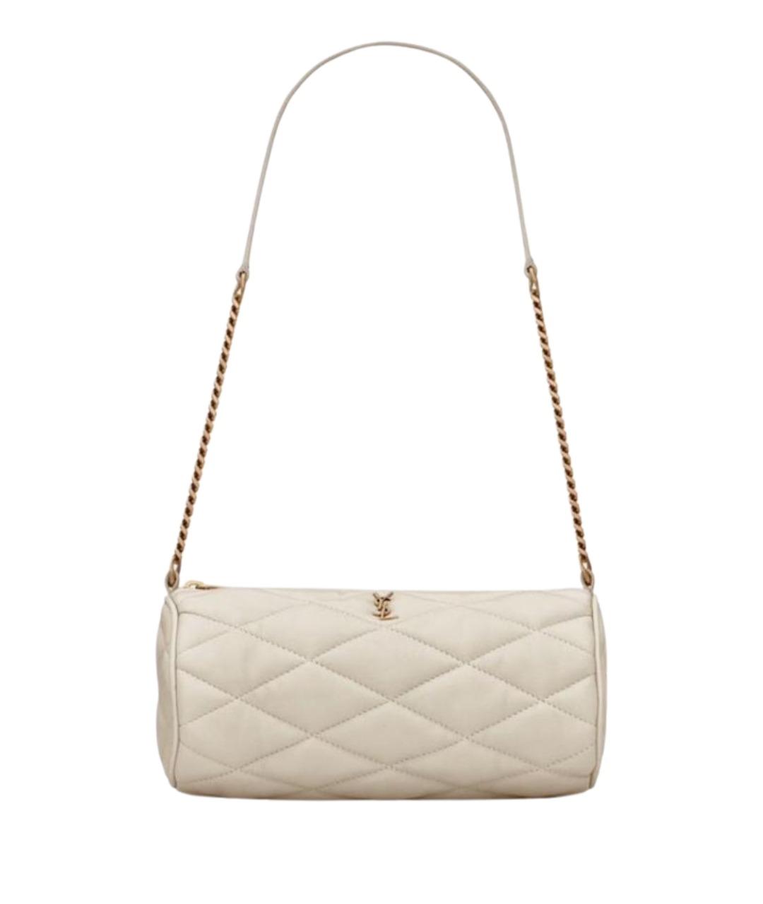 SAINT LAURENT Бежевая сумка через плечо, фото 1