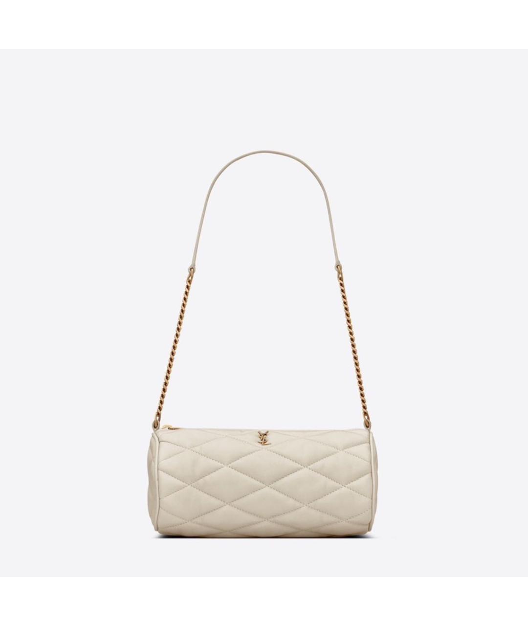 SAINT LAURENT Бежевая сумка через плечо, фото 4