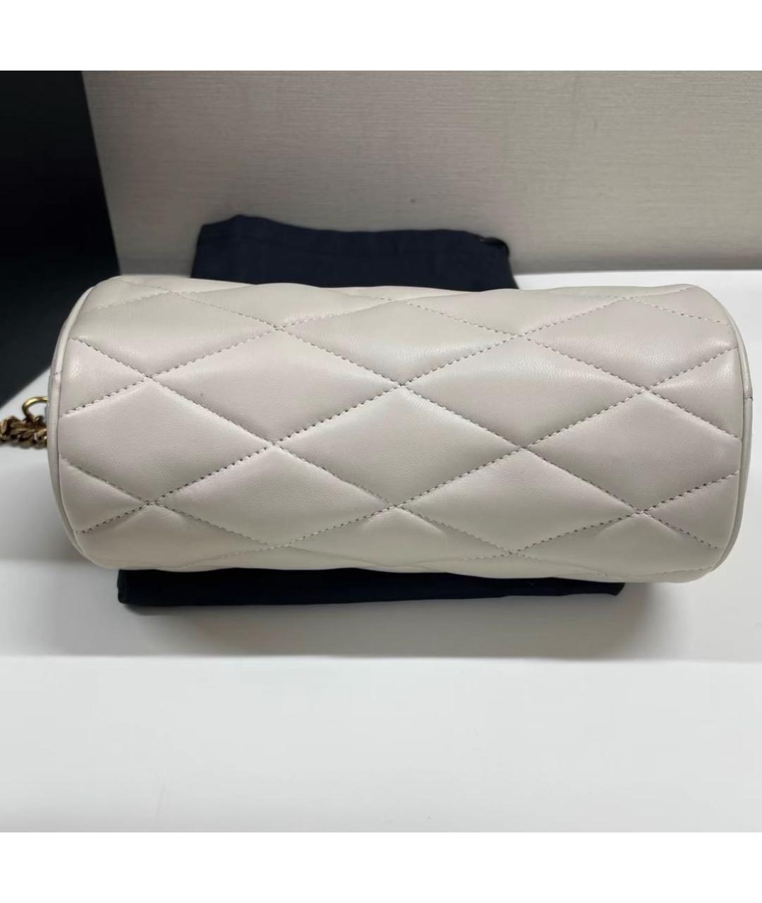 SAINT LAURENT Бежевая сумка через плечо, фото 3